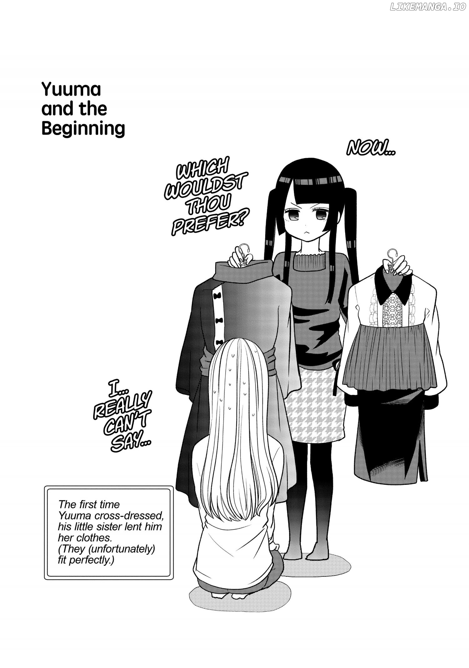 Josou Shite Mendoukusai Koto ni Natteru Nekura to Yankee no Ryou Kataomoi chapter 19.5 - page 1