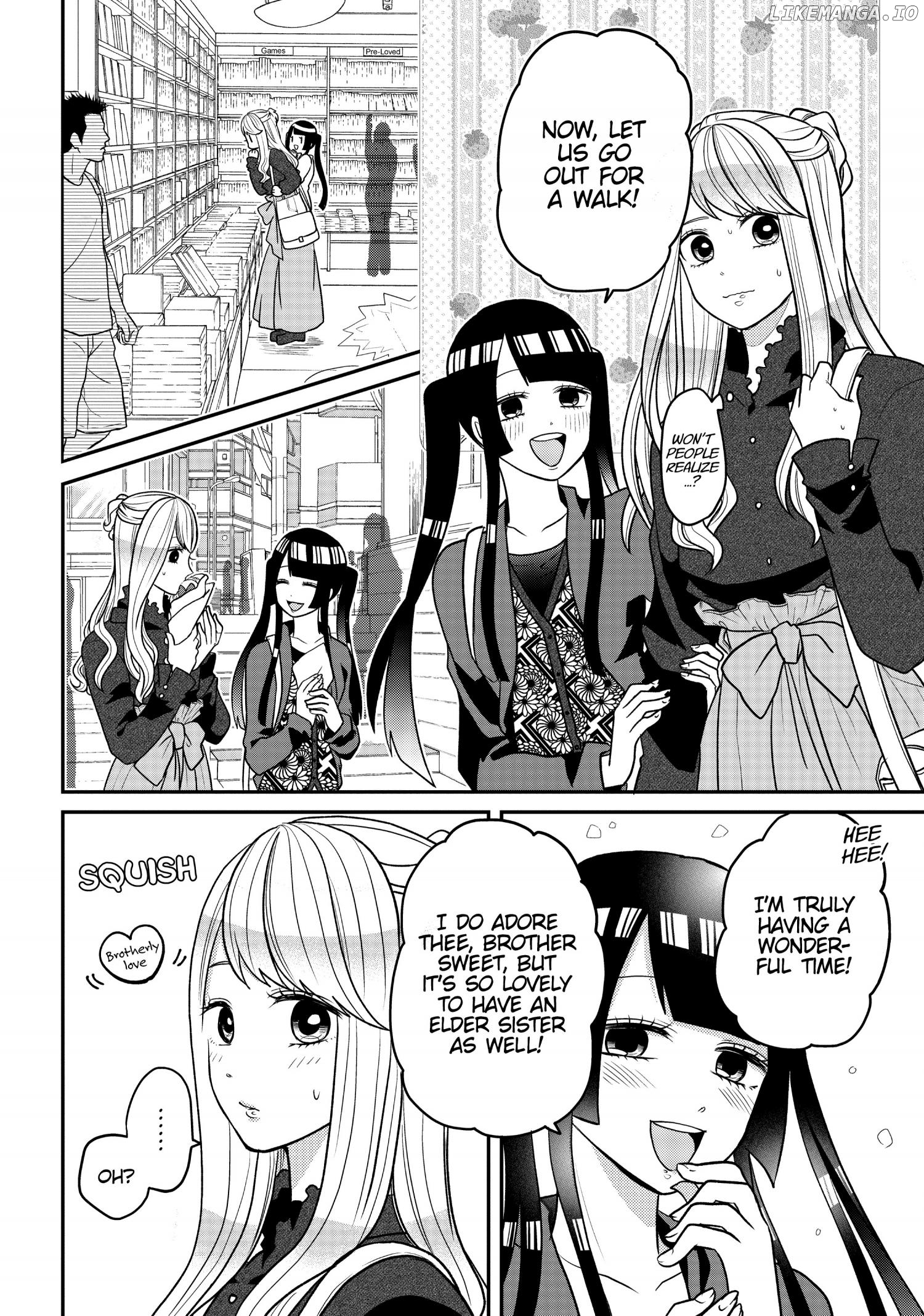 Josou Shite Mendoukusai Koto ni Natteru Nekura to Yankee no Ryou Kataomoi chapter 19.5 - page 4