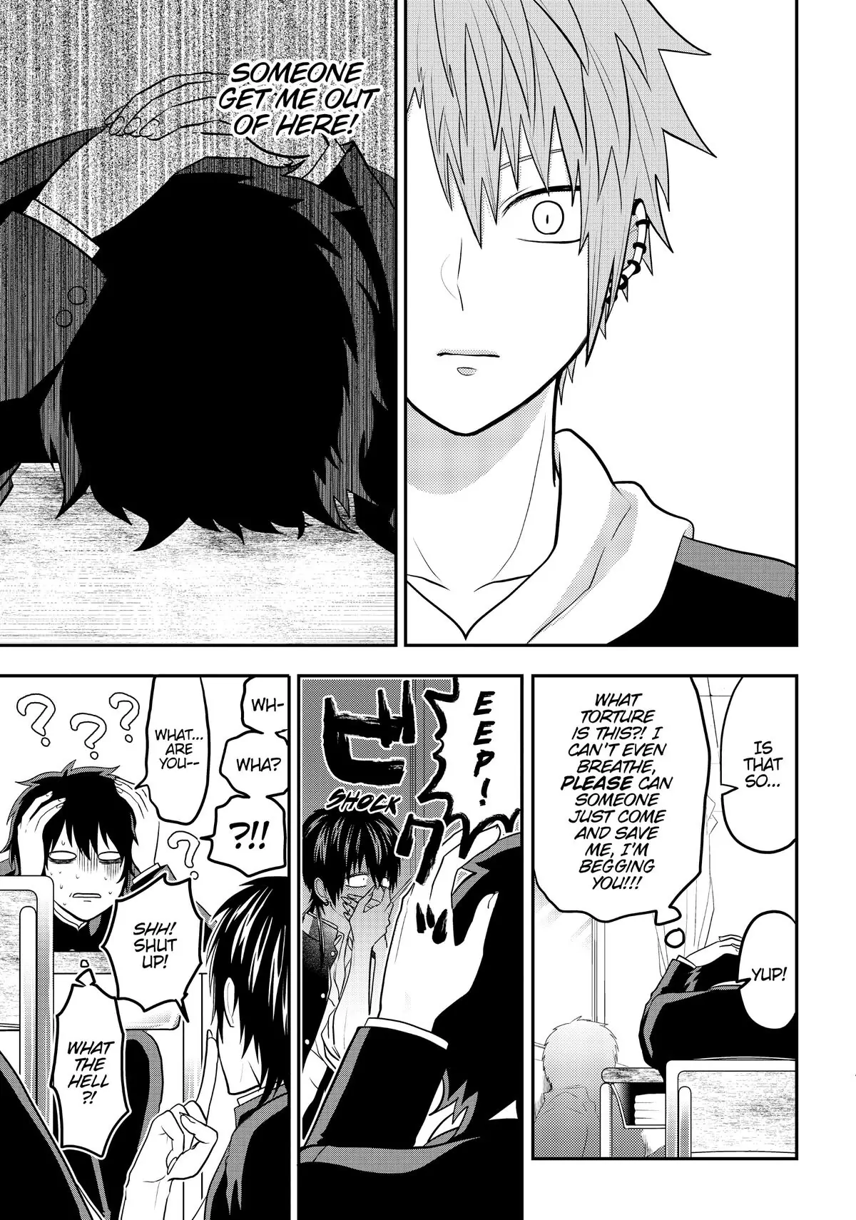 Josou Shite Mendoukusai Koto ni Natteru Nekura to Yankee no Ryou Kataomoi chapter 41 - page 9