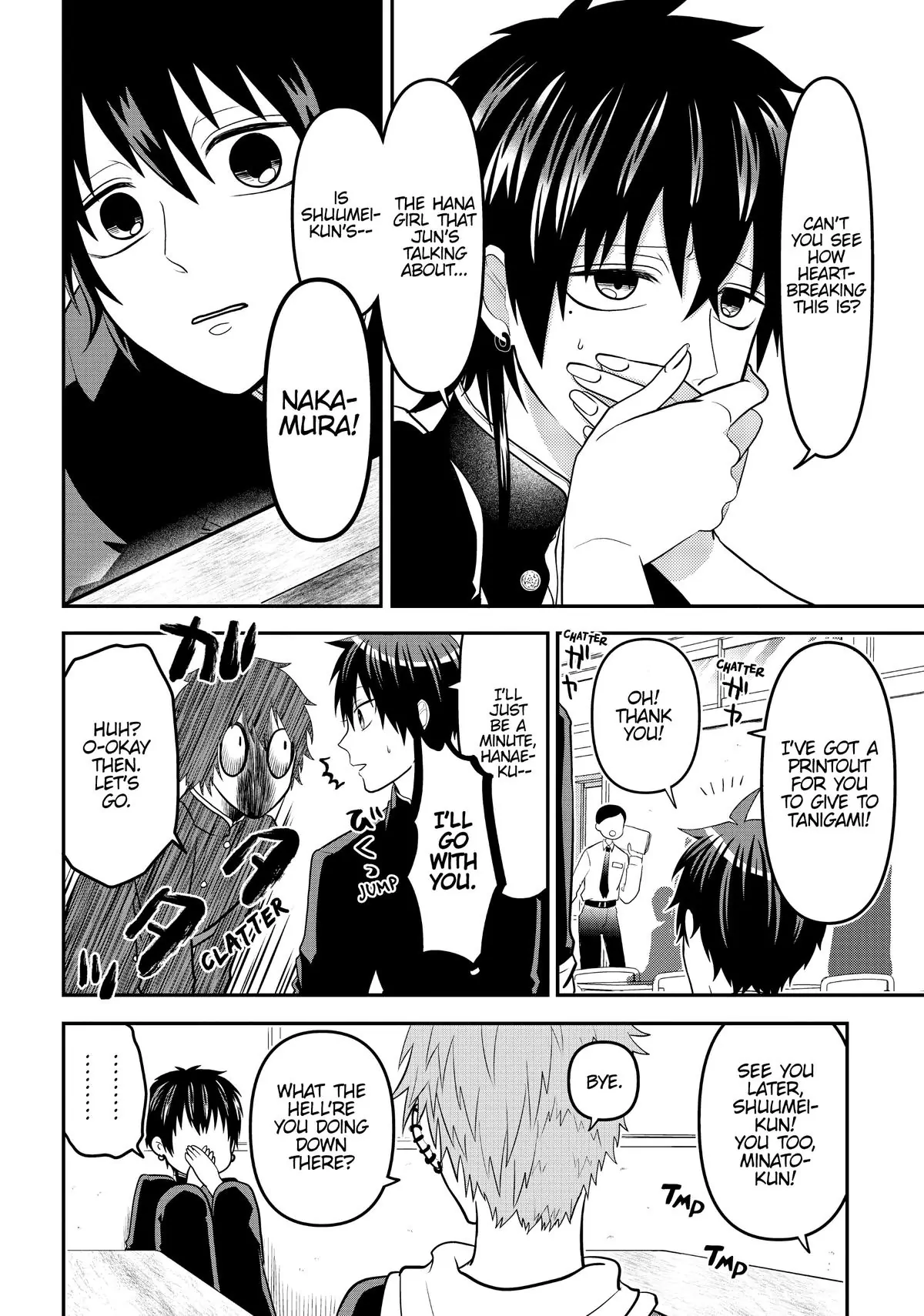 Josou Shite Mendoukusai Koto ni Natteru Nekura to Yankee no Ryou Kataomoi chapter 41 - page 10