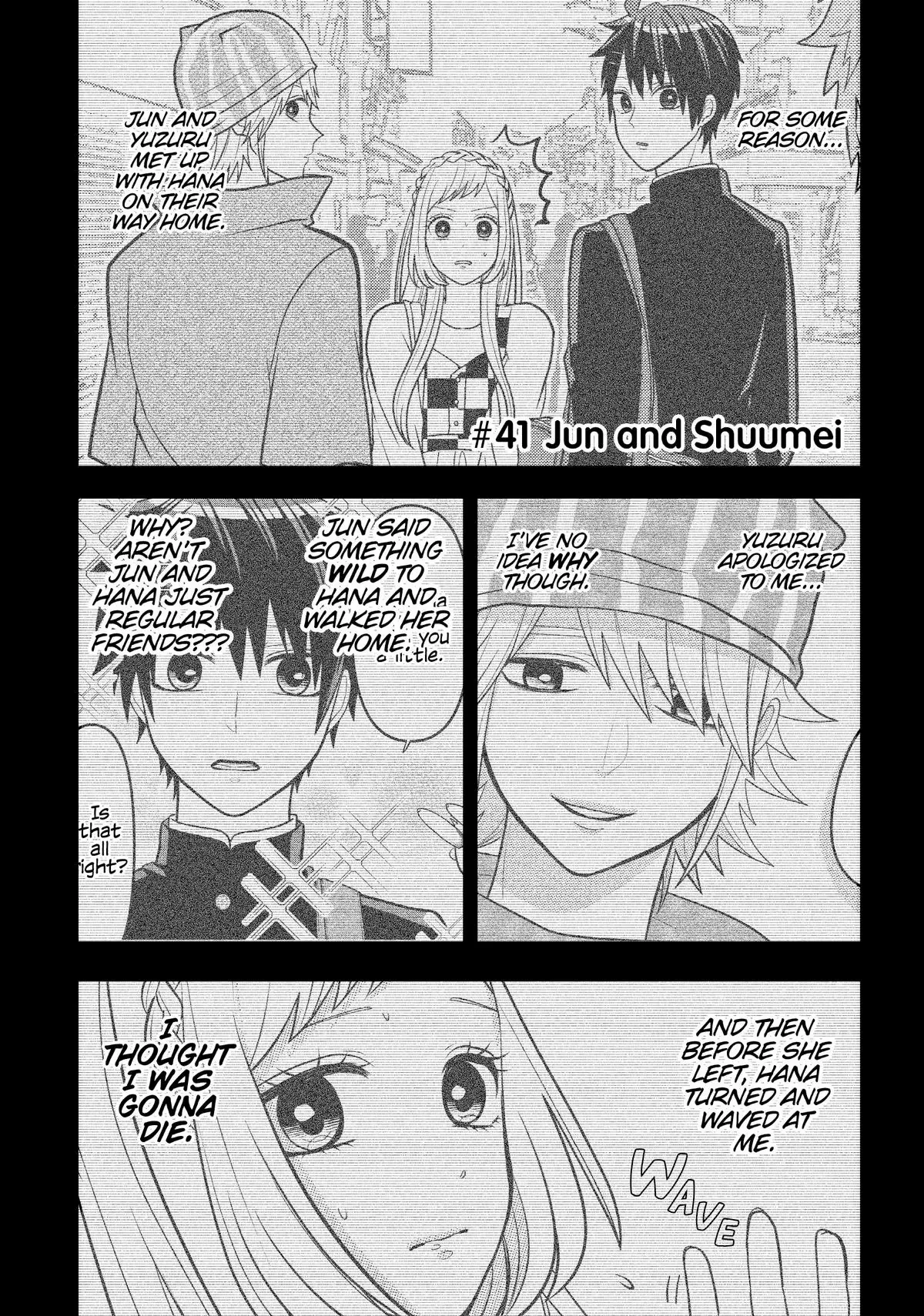 Josou Shite Mendoukusai Koto ni Natteru Nekura to Yankee no Ryou Kataomoi chapter 41 - page 1