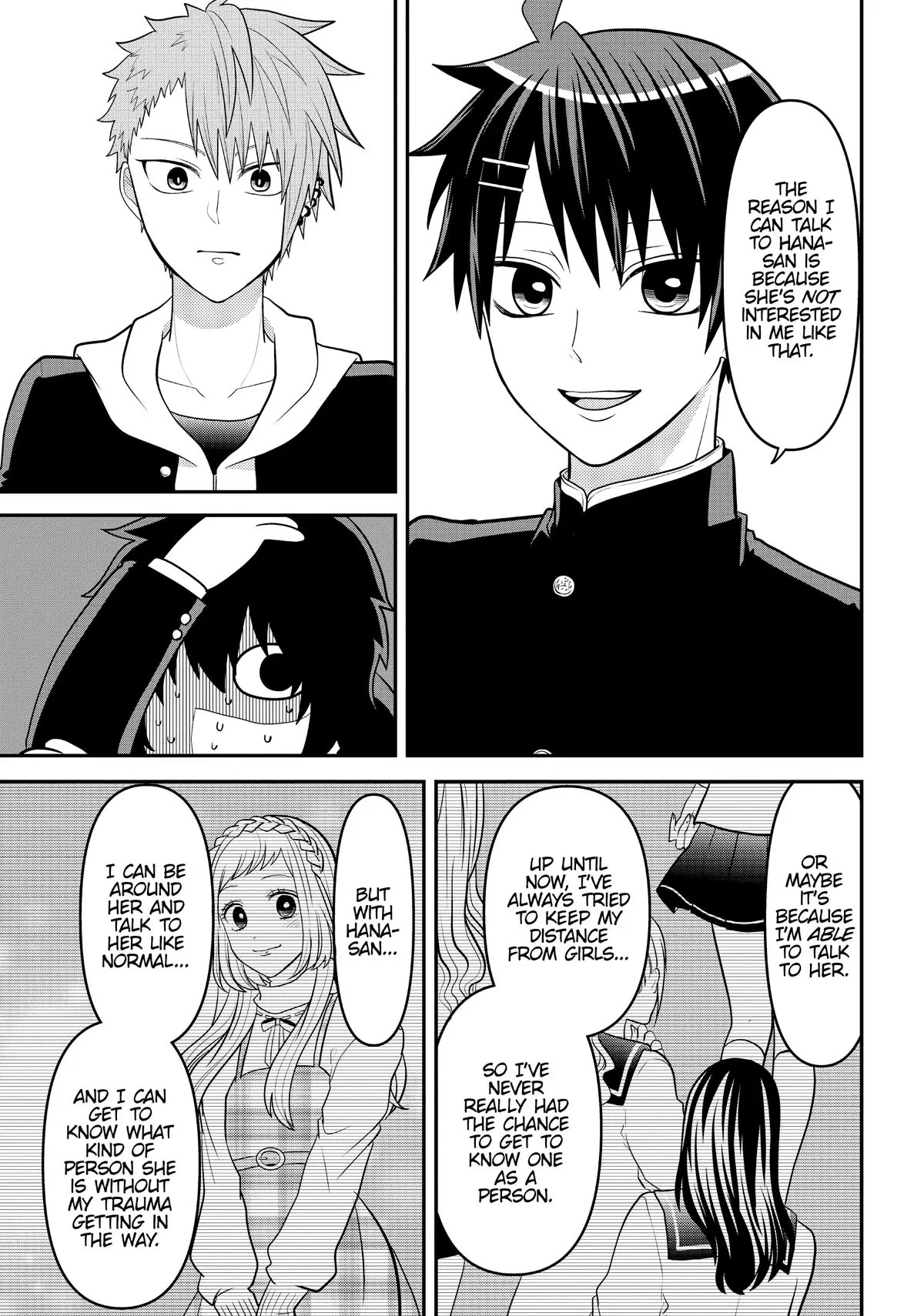 Josou Shite Mendoukusai Koto ni Natteru Nekura to Yankee no Ryou Kataomoi chapter 41 - page 7