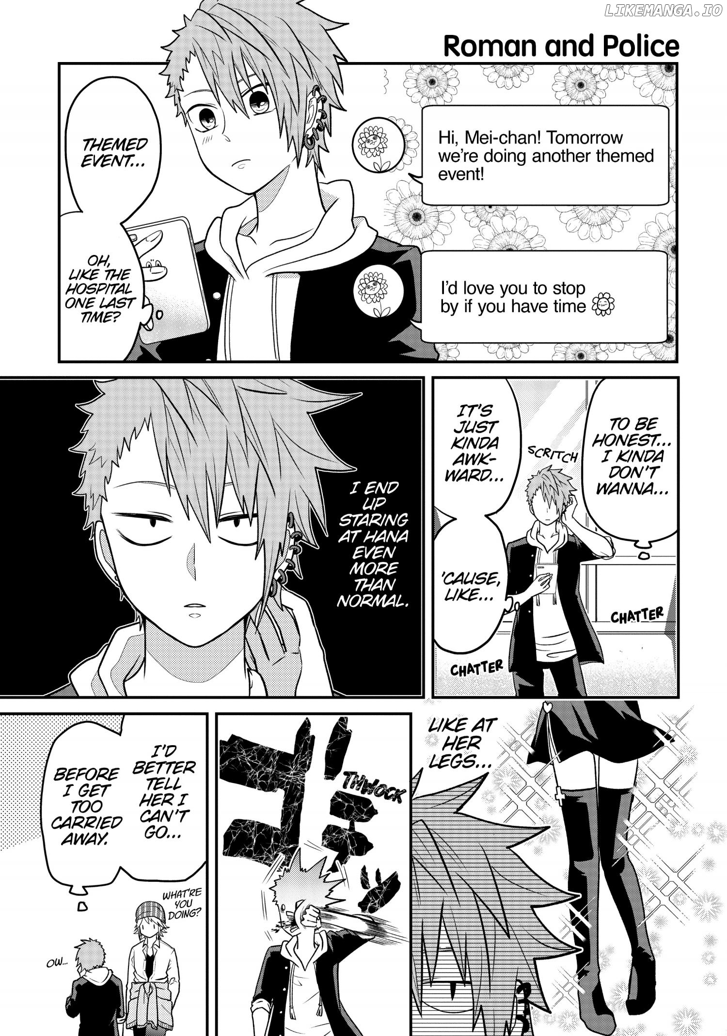 Josou Shite Mendoukusai Koto ni Natteru Nekura to Yankee no Ryou Kataomoi chapter 19.6 - page 1