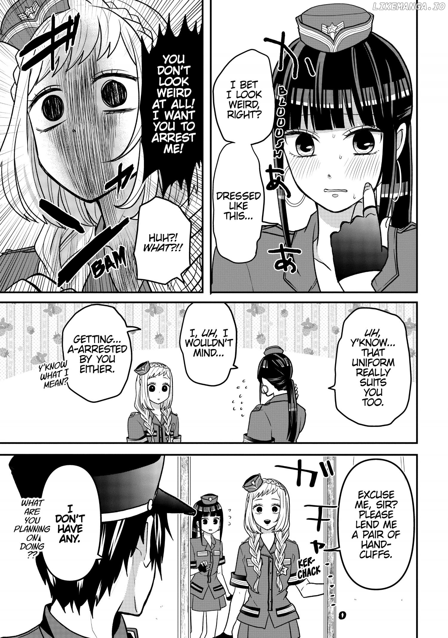 Josou Shite Mendoukusai Koto ni Natteru Nekura to Yankee no Ryou Kataomoi chapter 19.6 - page 7