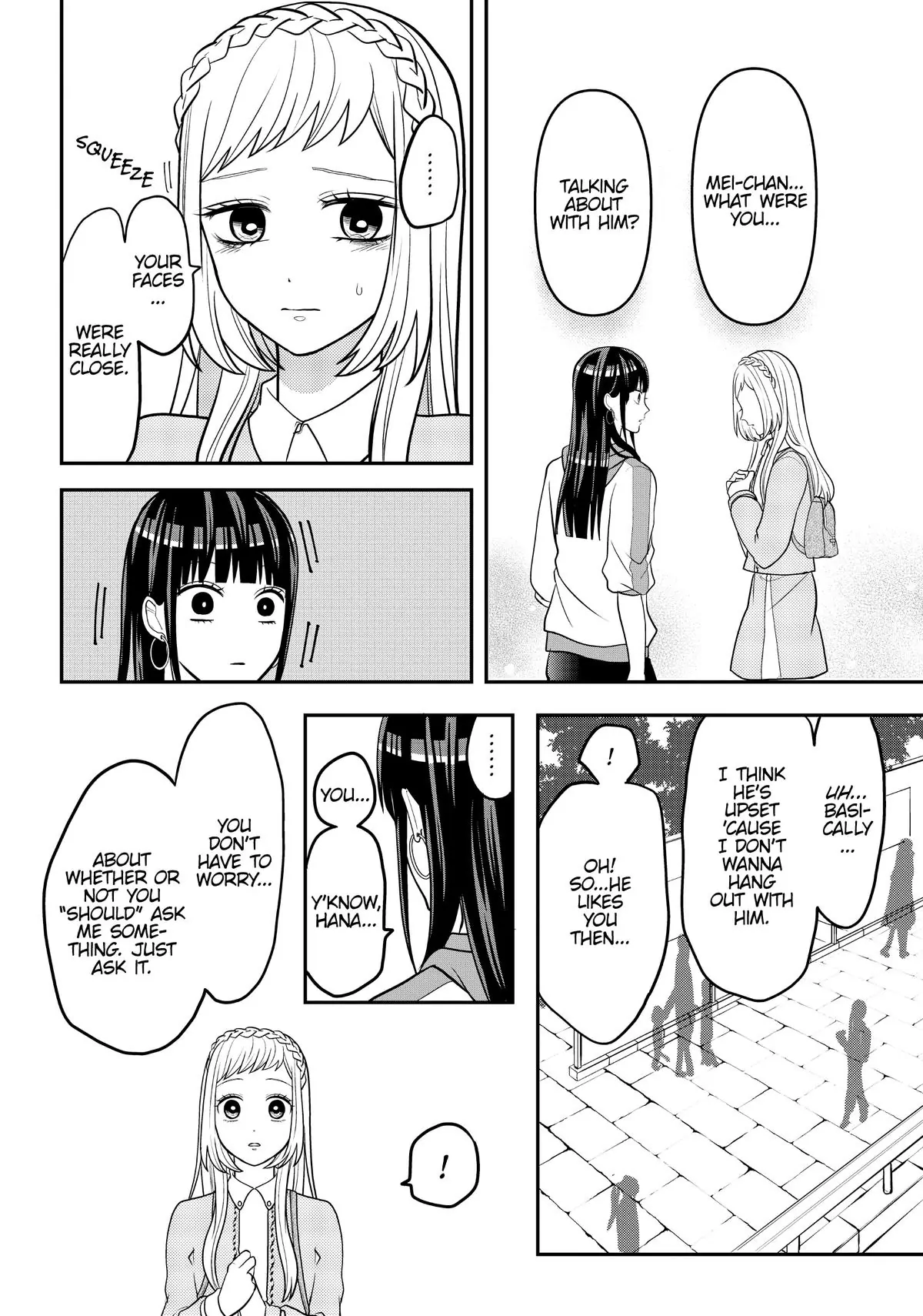 Josou Shite Mendoukusai Koto ni Natteru Nekura to Yankee no Ryou Kataomoi chapter 42 - page 12