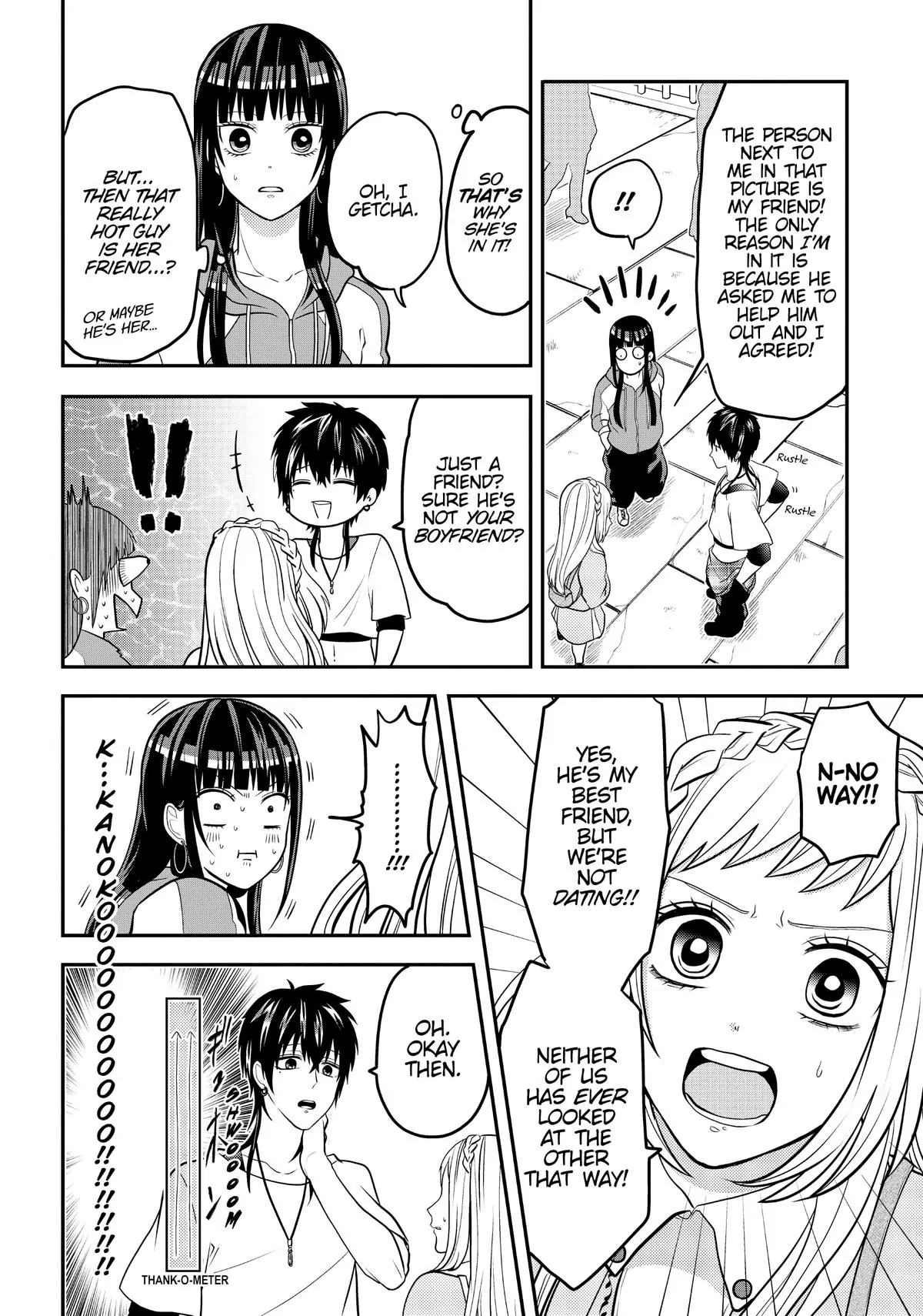 Josou Shite Mendoukusai Koto ni Natteru Nekura to Yankee no Ryou Kataomoi chapter 42 - page 6