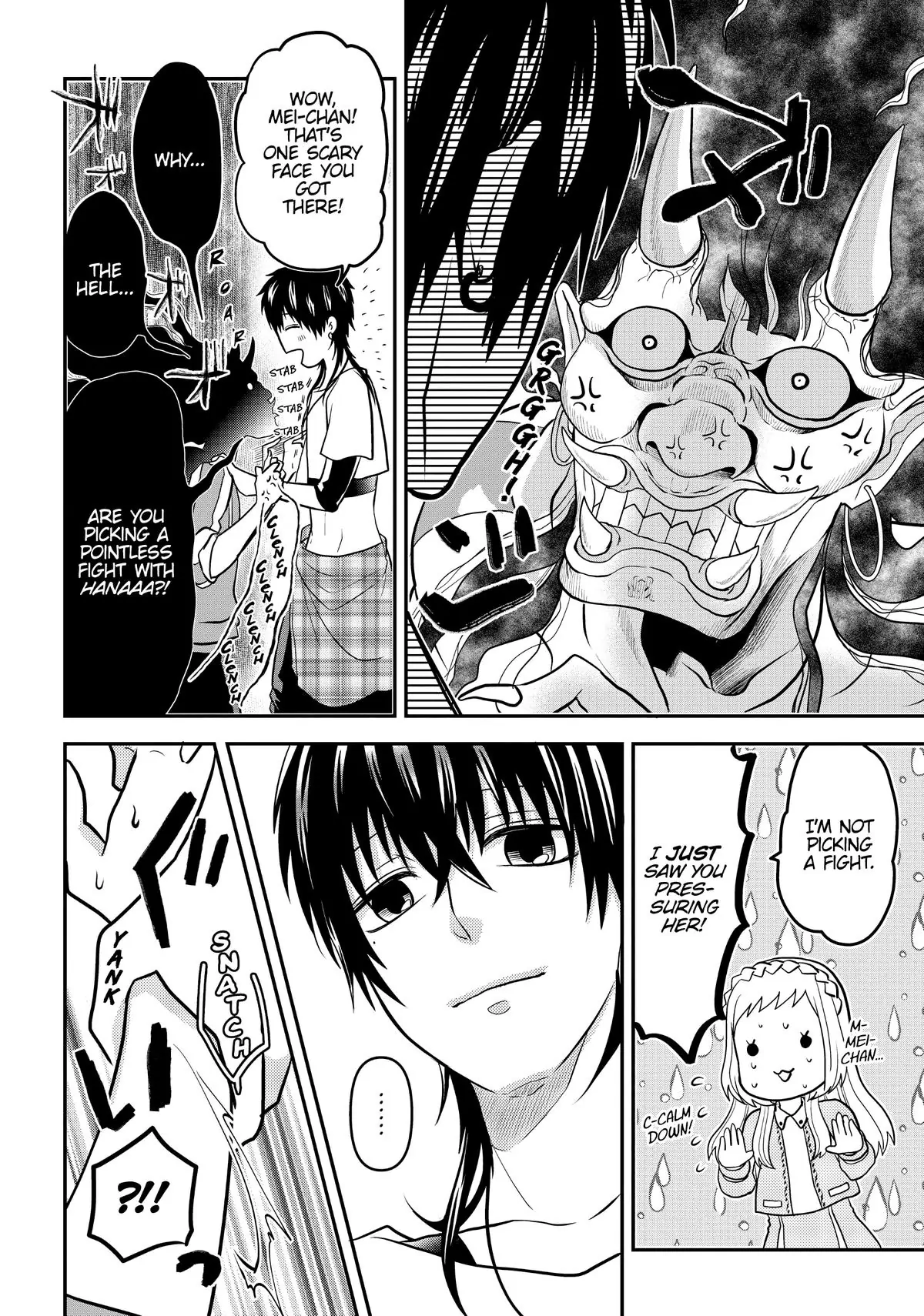 Josou Shite Mendoukusai Koto ni Natteru Nekura to Yankee no Ryou Kataomoi chapter 42 - page 8