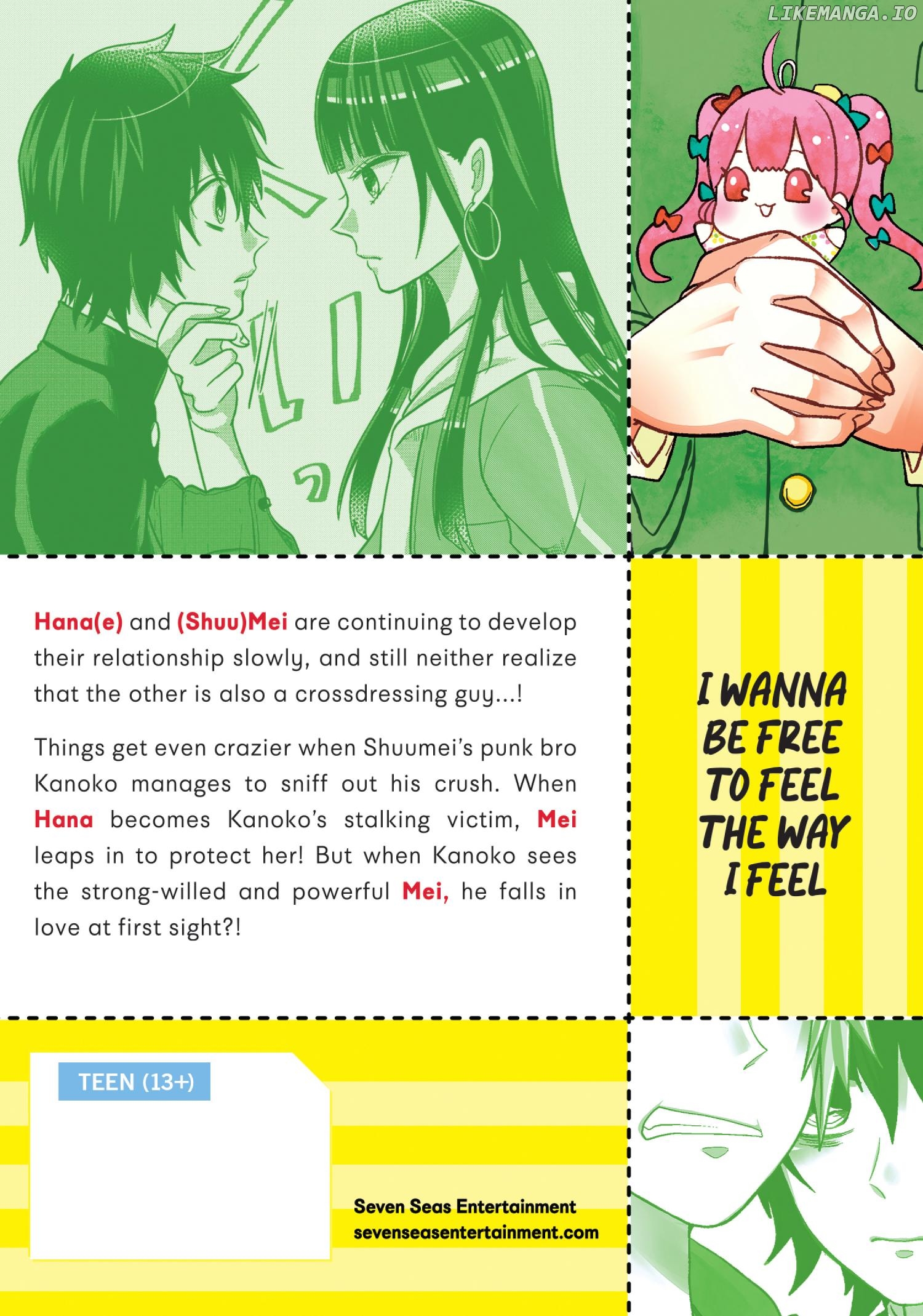 Josou Shite Mendoukusai Koto ni Natteru Nekura to Yankee no Ryou Kataomoi chapter 19.7 - page 17