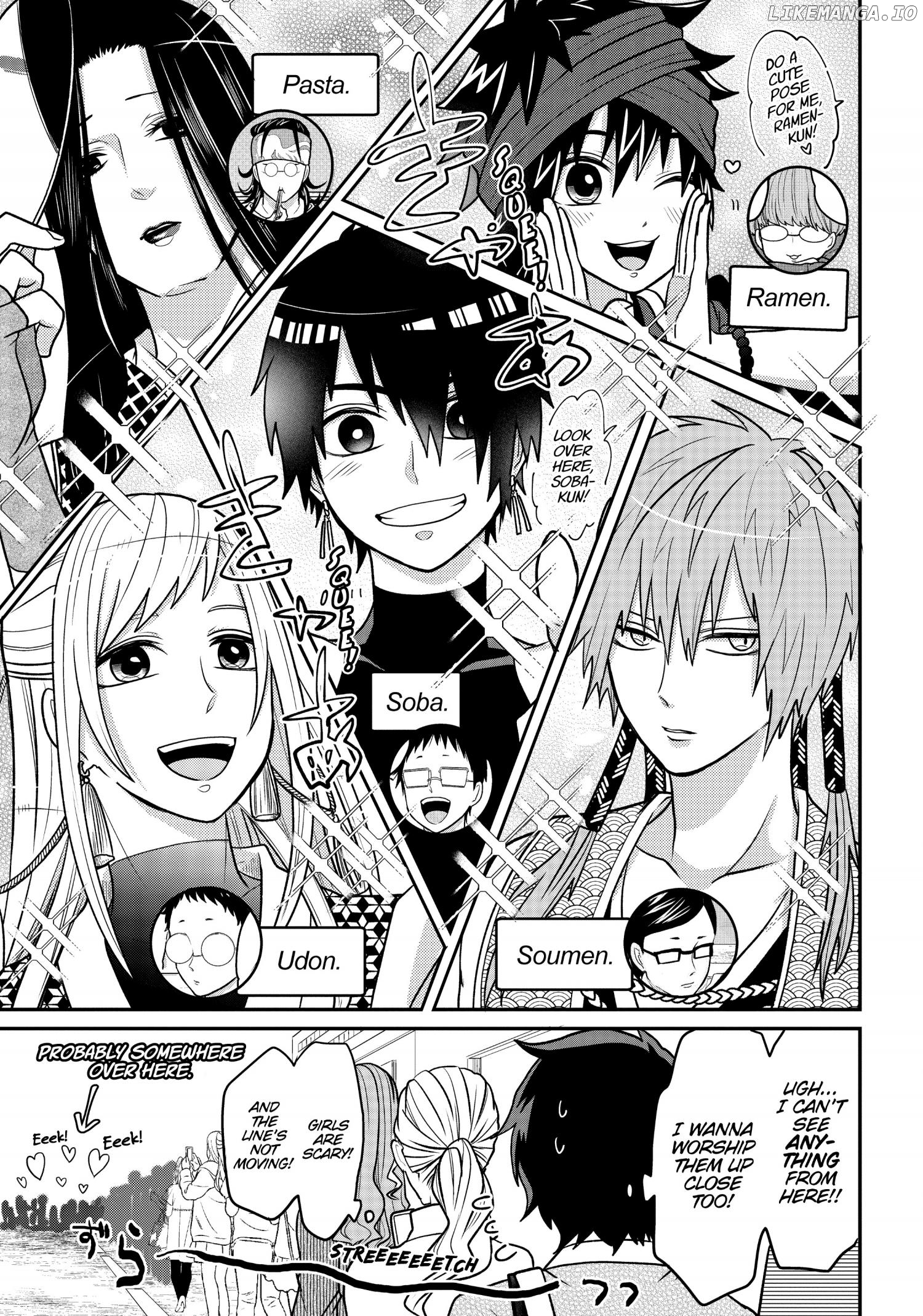 Josou Shite Mendoukusai Koto ni Natteru Nekura to Yankee no Ryou Kataomoi chapter 19.7 - page 5