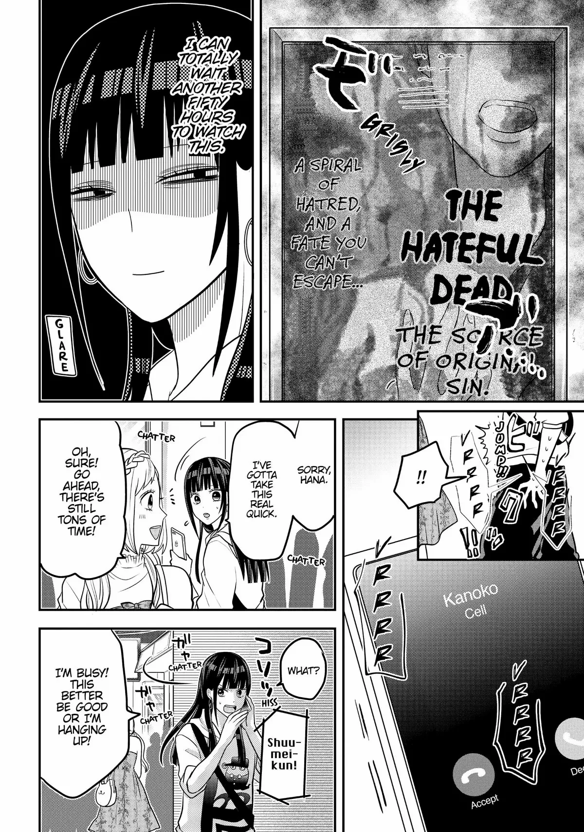 Josou Shite Mendoukusai Koto ni Natteru Nekura to Yankee no Ryou Kataomoi chapter 43 - page 6