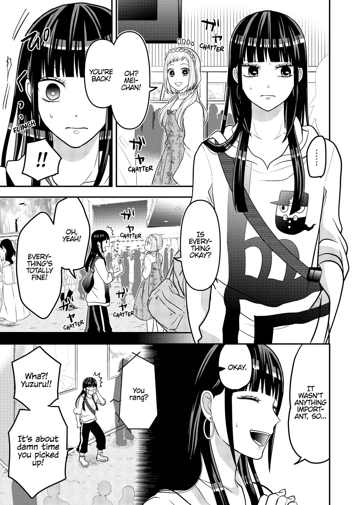 Josou Shite Mendoukusai Koto ni Natteru Nekura to Yankee no Ryou Kataomoi chapter 44 - page 5