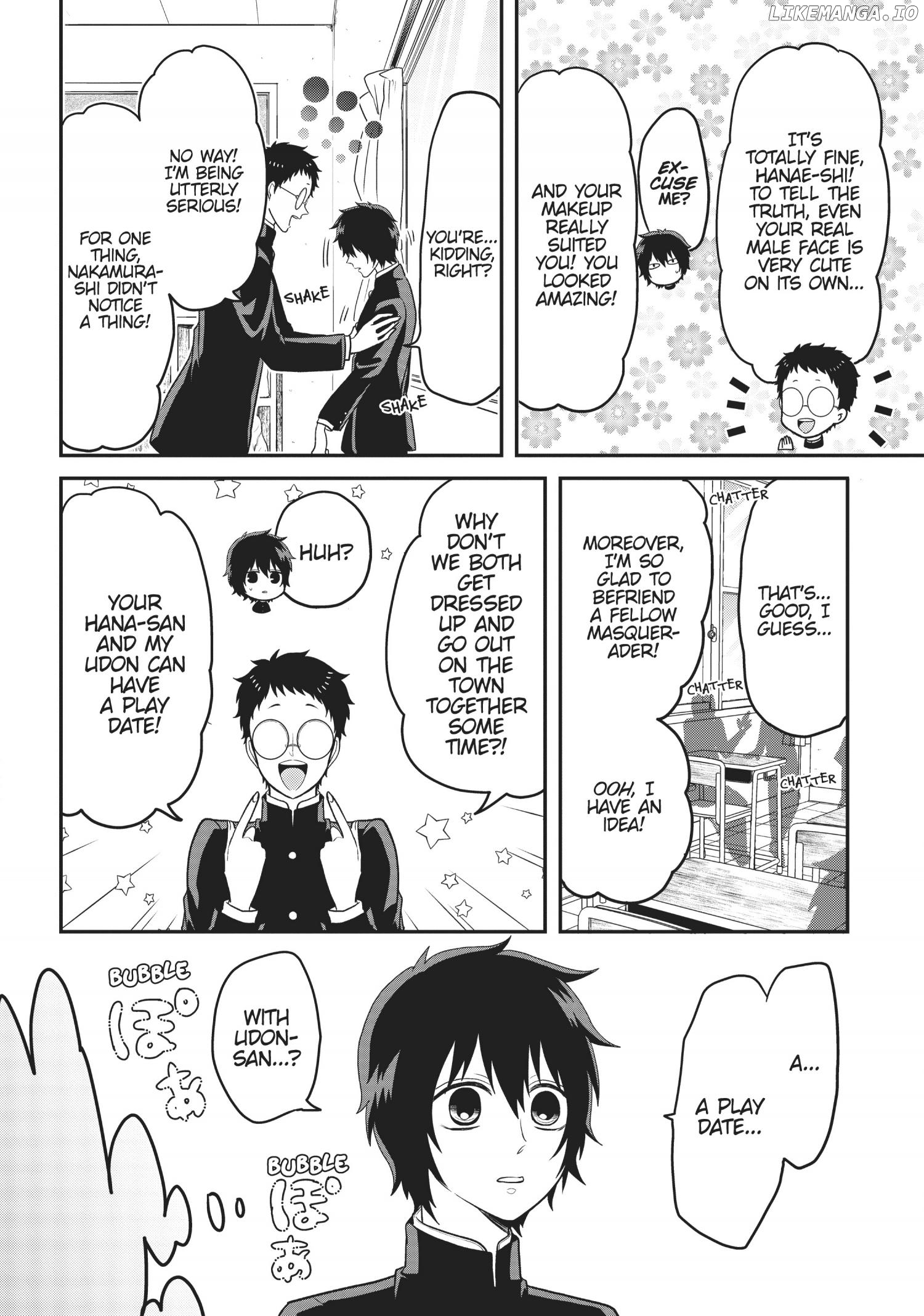Josou Shite Mendoukusai Koto ni Natteru Nekura to Yankee no Ryou Kataomoi chapter 21 - page 4