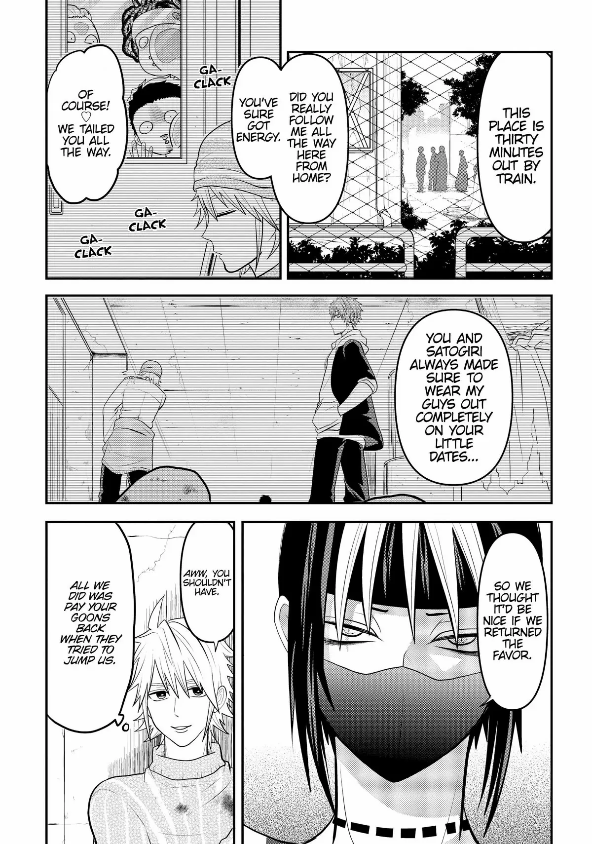 Josou Shite Mendoukusai Koto ni Natteru Nekura to Yankee no Ryou Kataomoi chapter 45 - page 5