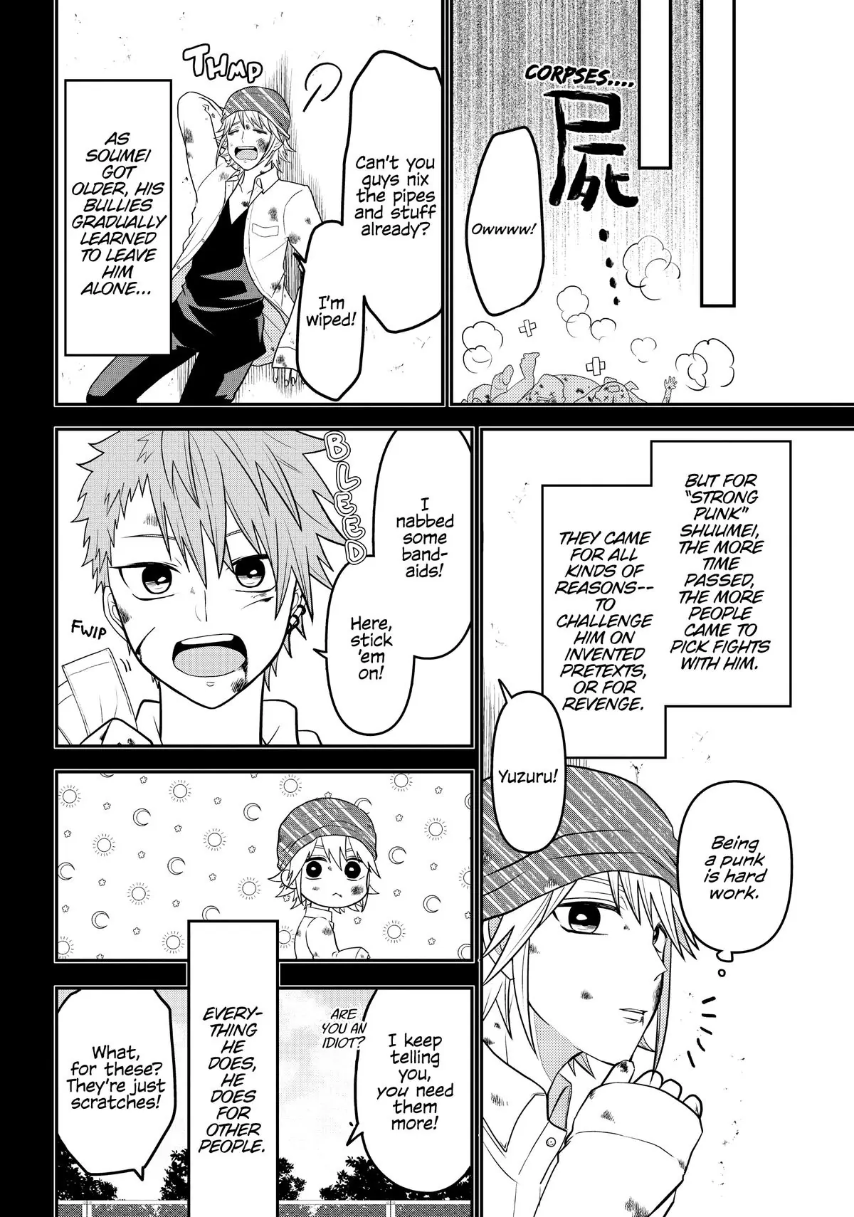 Josou Shite Mendoukusai Koto ni Natteru Nekura to Yankee no Ryou Kataomoi chapter 46 - page 12