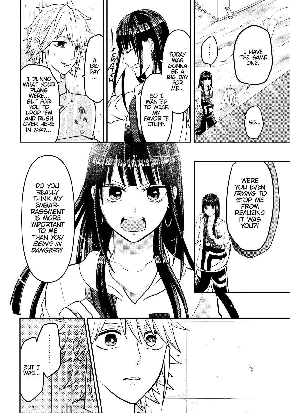 Josou Shite Mendoukusai Koto ni Natteru Nekura to Yankee no Ryou Kataomoi chapter 46 - page 16