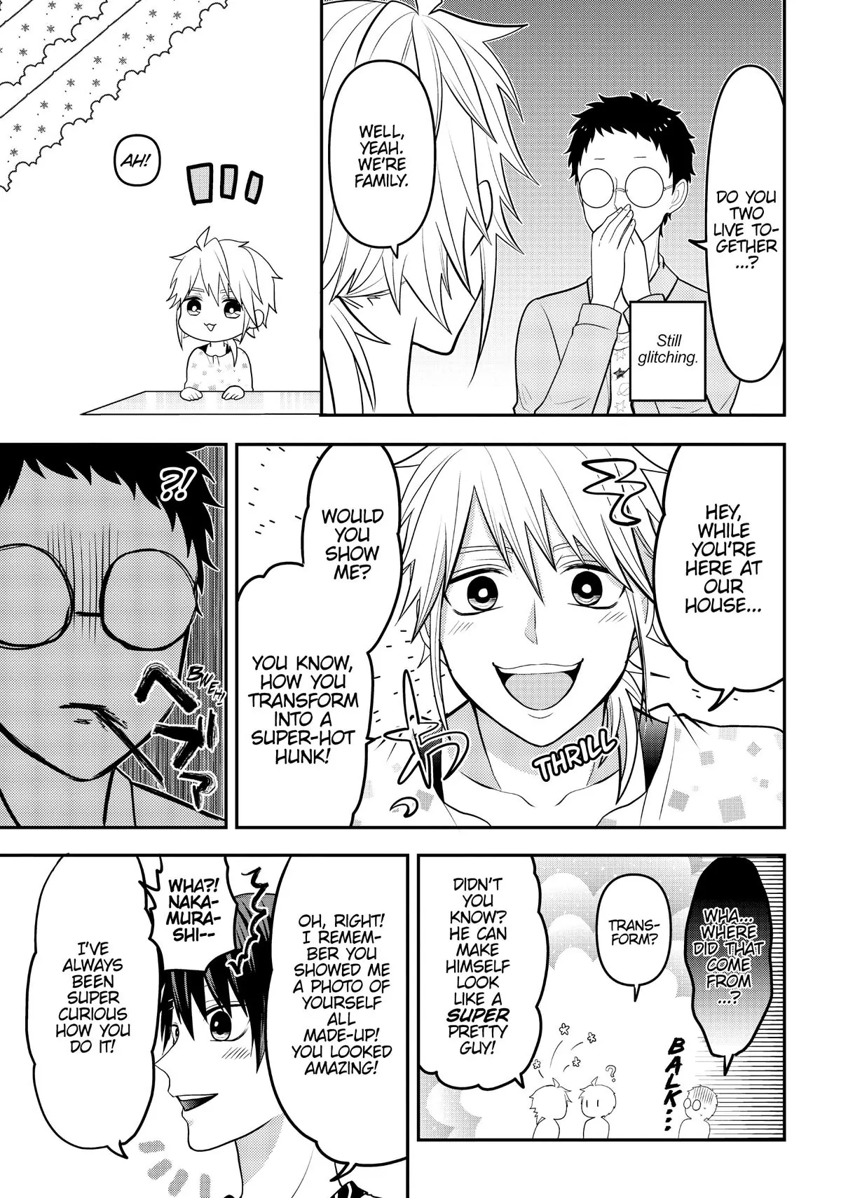 Josou Shite Mendoukusai Koto ni Natteru Nekura to Yankee no Ryou Kataomoi chapter 47.5 - page 11