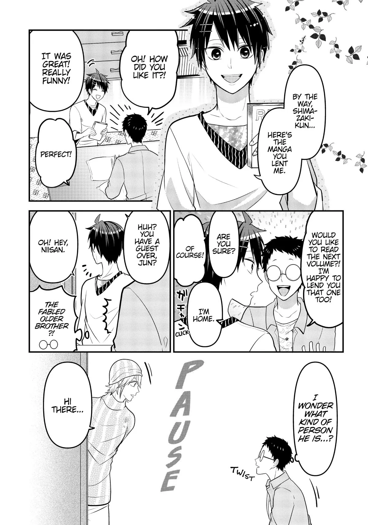 Josou Shite Mendoukusai Koto ni Natteru Nekura to Yankee no Ryou Kataomoi chapter 47.5 - page 7
