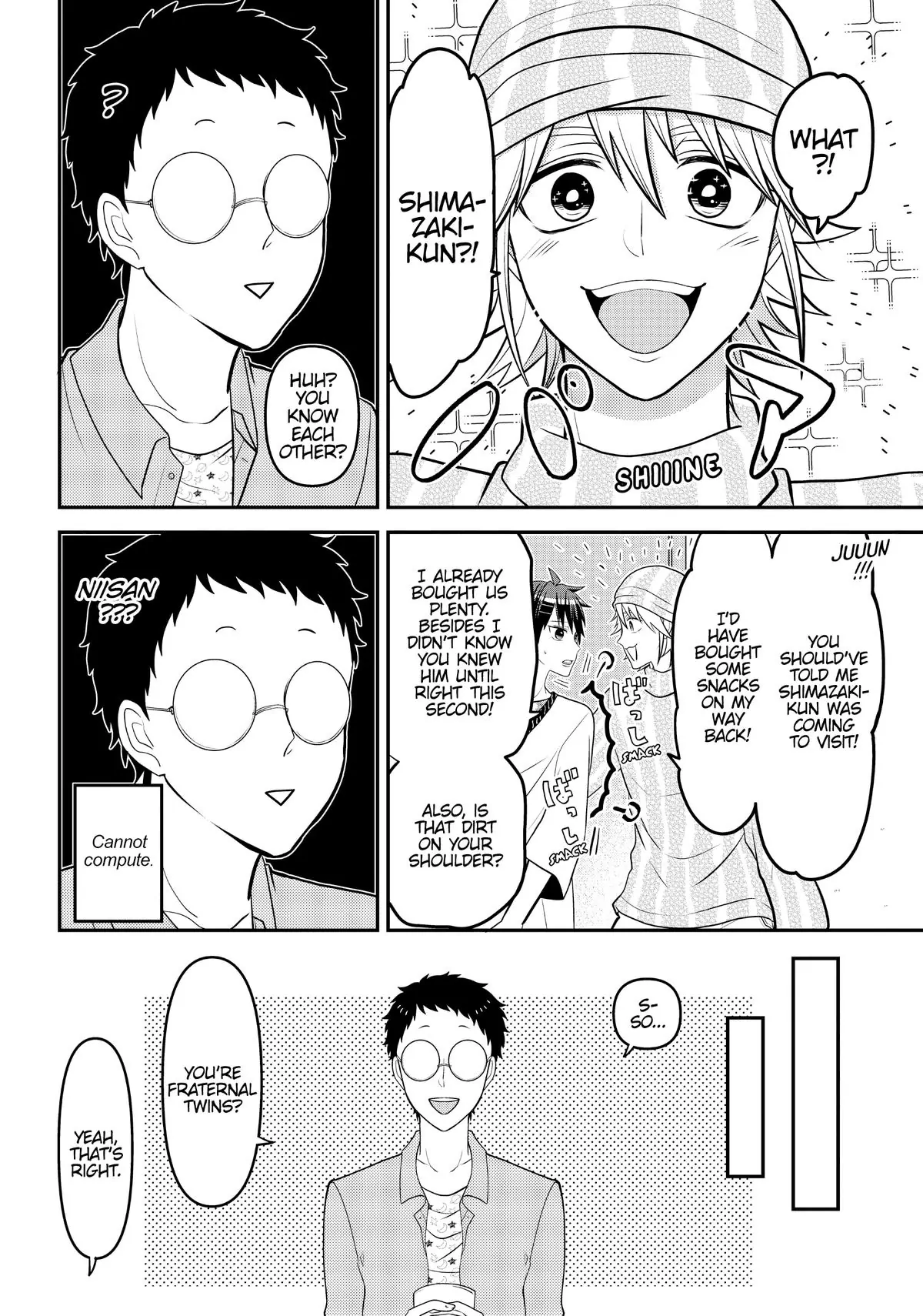 Josou Shite Mendoukusai Koto ni Natteru Nekura to Yankee no Ryou Kataomoi chapter 47.5 - page 8