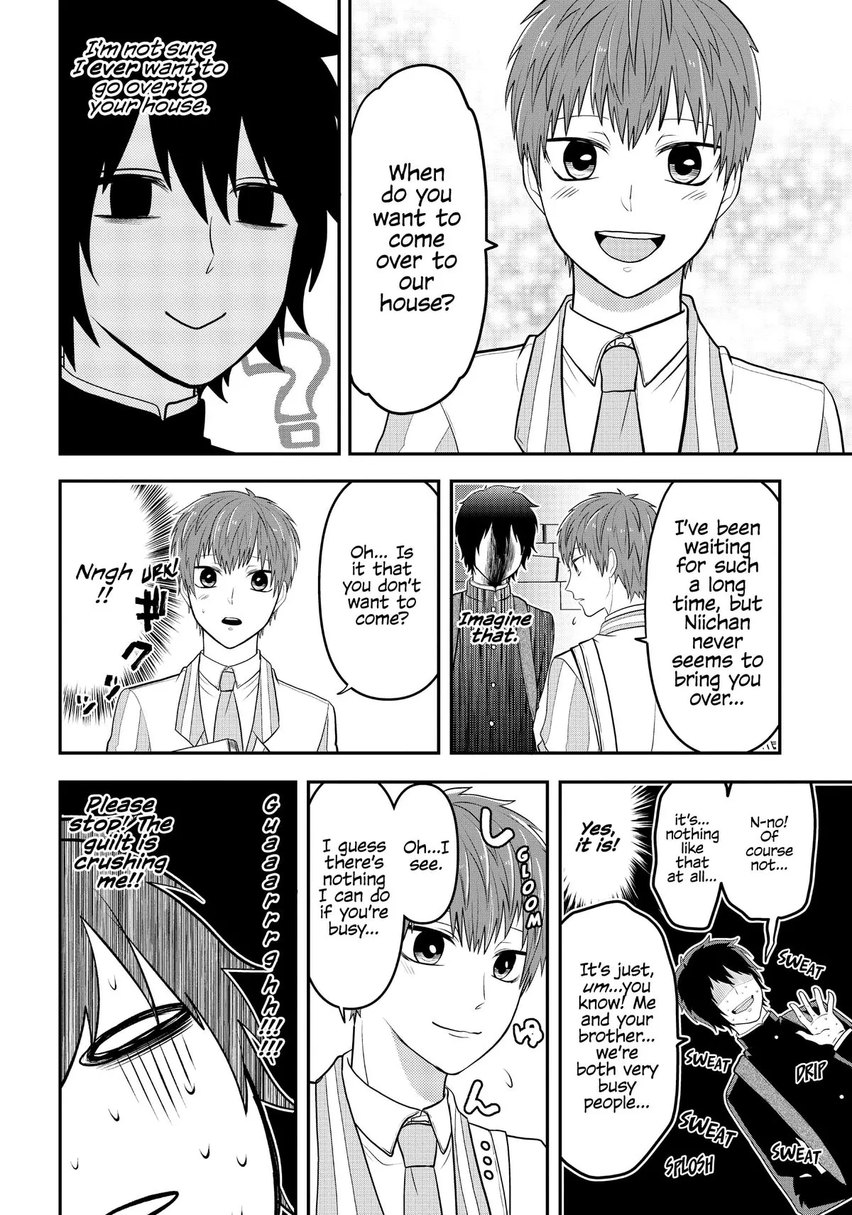 Josou Shite Mendoukusai Koto ni Natteru Nekura to Yankee no Ryou Kataomoi chapter 48 - page 4