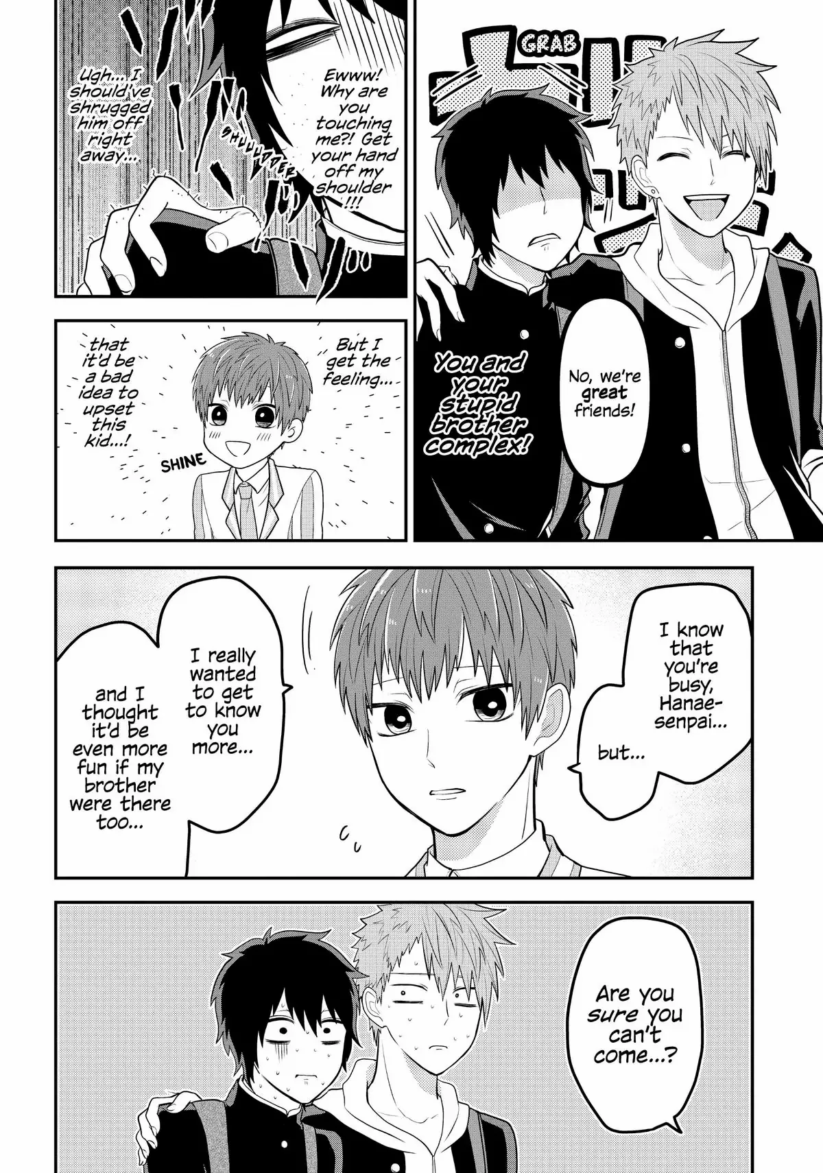 Josou Shite Mendoukusai Koto ni Natteru Nekura to Yankee no Ryou Kataomoi chapter 48 - page 6