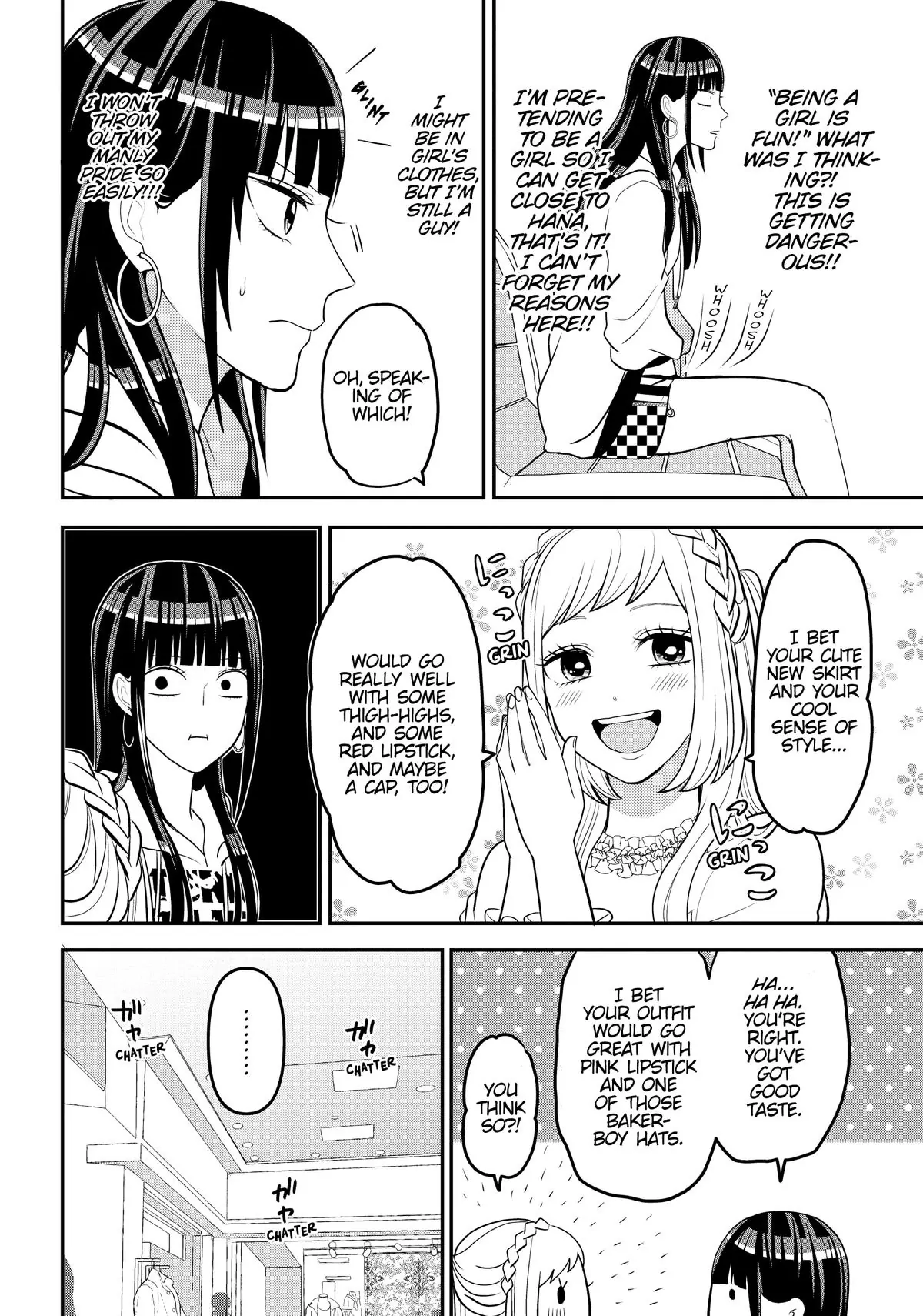 Josou Shite Mendoukusai Koto ni Natteru Nekura to Yankee no Ryou Kataomoi chapter 48.1 - page 6