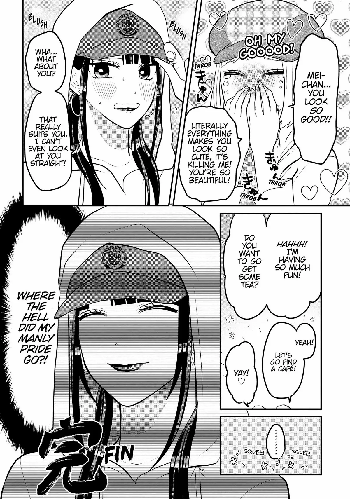 Josou Shite Mendoukusai Koto ni Natteru Nekura to Yankee no Ryou Kataomoi chapter 48.1 - page 8