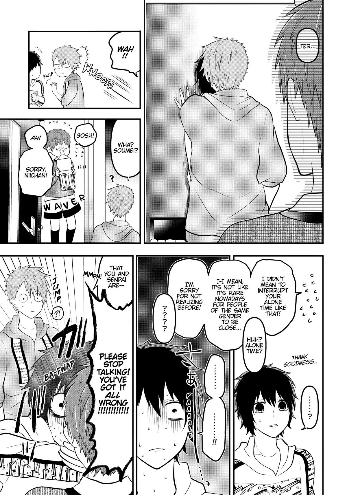 Josou Shite Mendoukusai Koto ni Natteru Nekura to Yankee no Ryou Kataomoi Chapter 49 - page 10