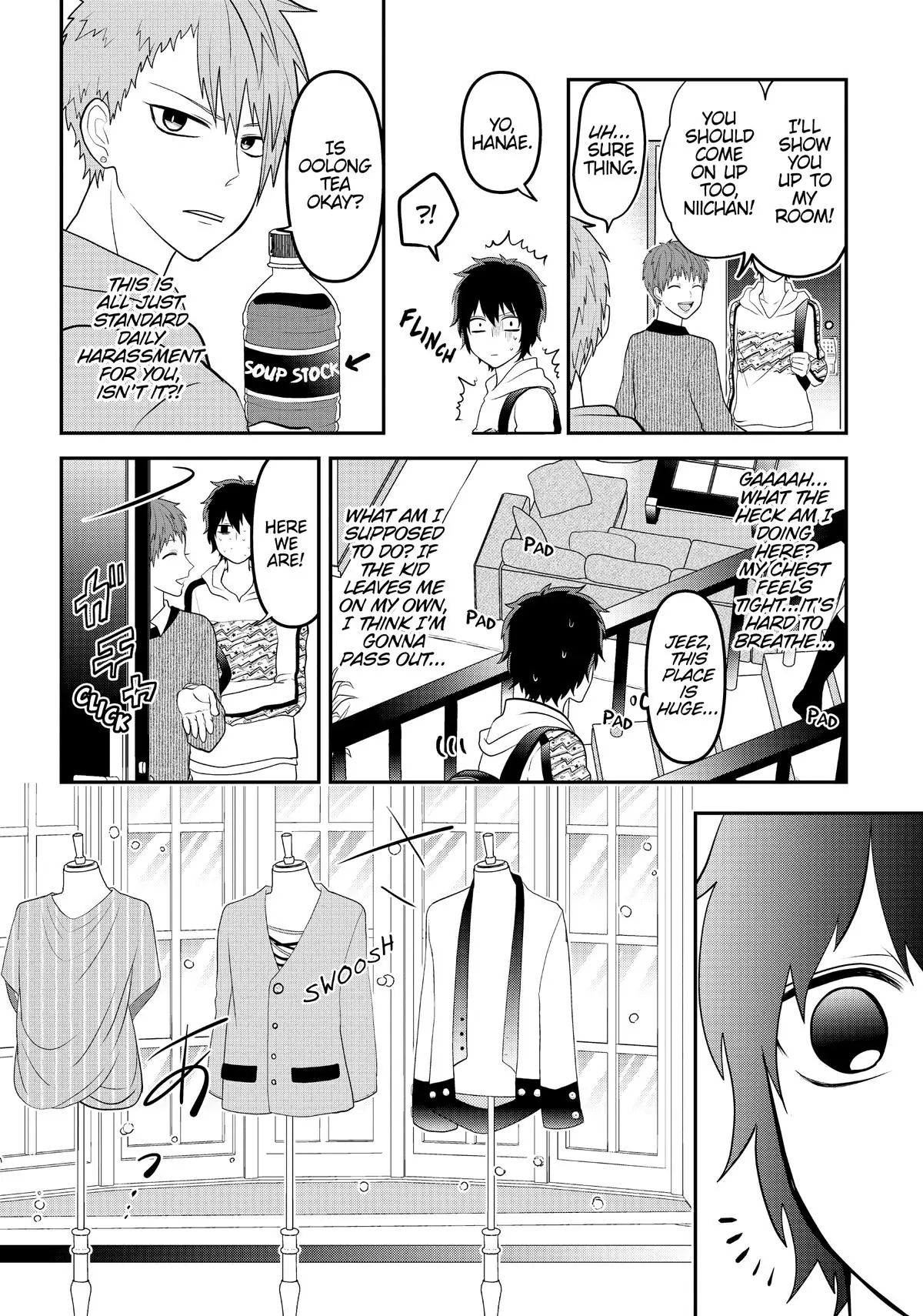 Josou Shite Mendoukusai Koto ni Natteru Nekura to Yankee no Ryou Kataomoi Chapter 49 - page 5