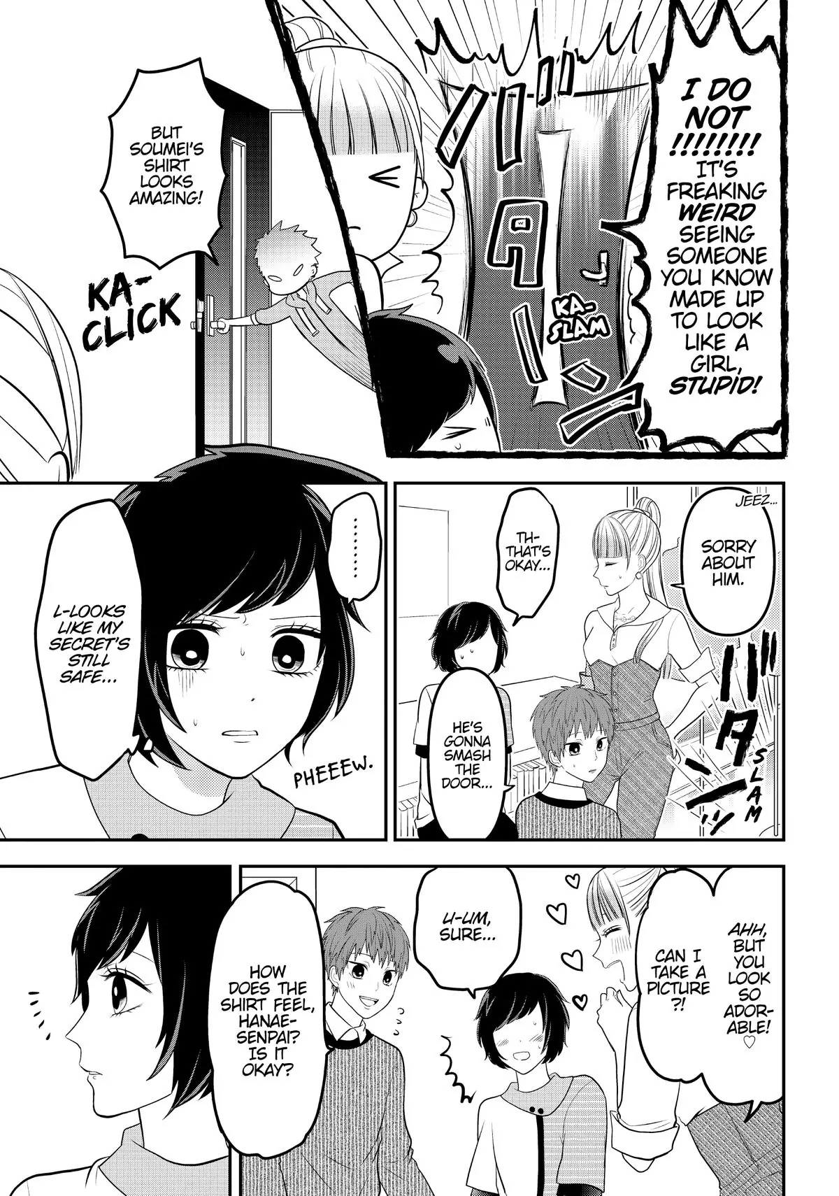 Josou Shite Mendoukusai Koto ni Natteru Nekura to Yankee no Ryou Kataomoi Chapter 50 - page 9
