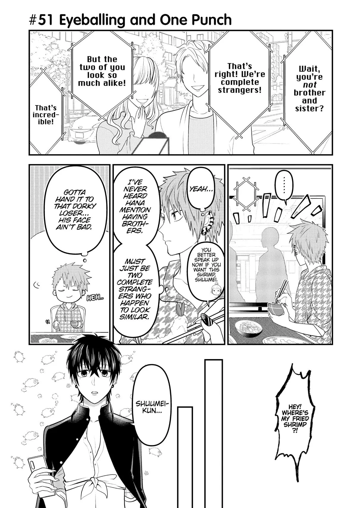 Josou Shite Mendoukusai Koto ni Natteru Nekura to Yankee no Ryou Kataomoi Chapter 51 - page 1