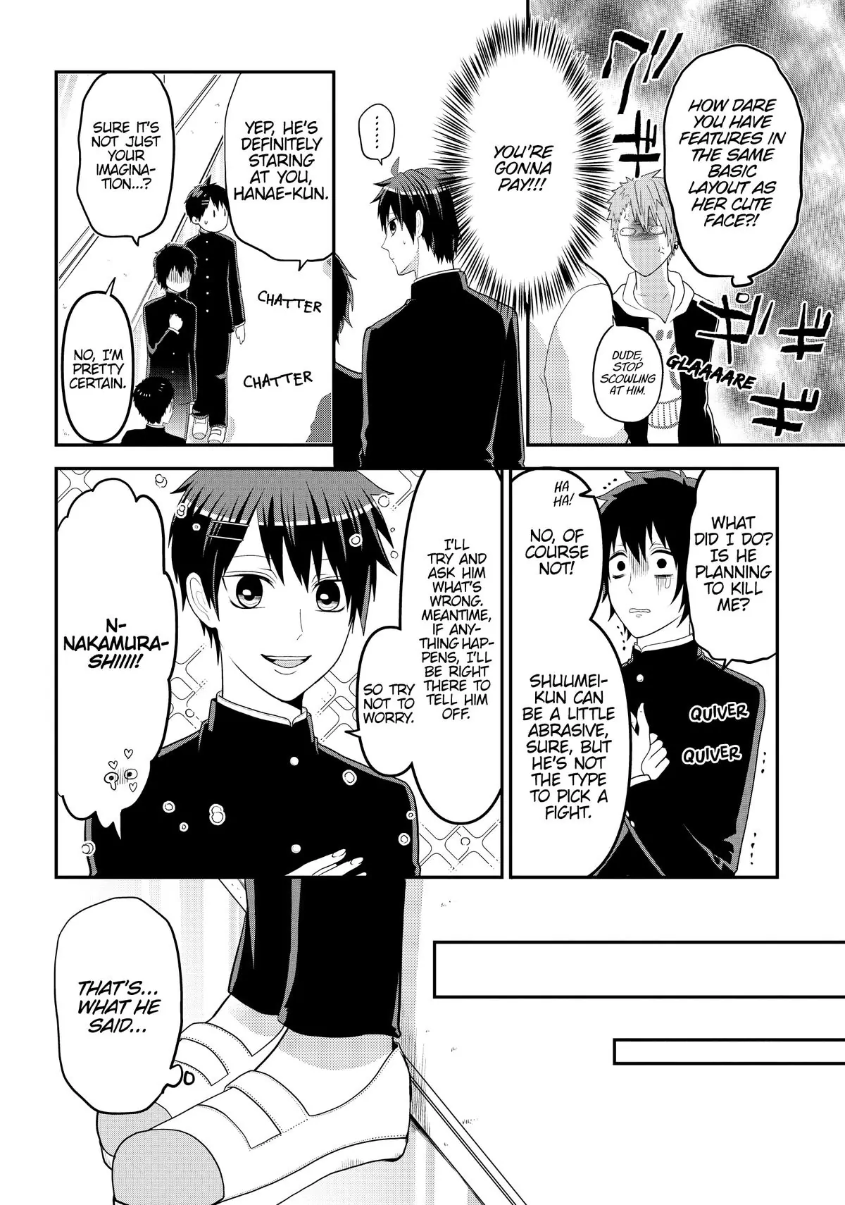 Josou Shite Mendoukusai Koto ni Natteru Nekura to Yankee no Ryou Kataomoi Chapter 51 - page 4