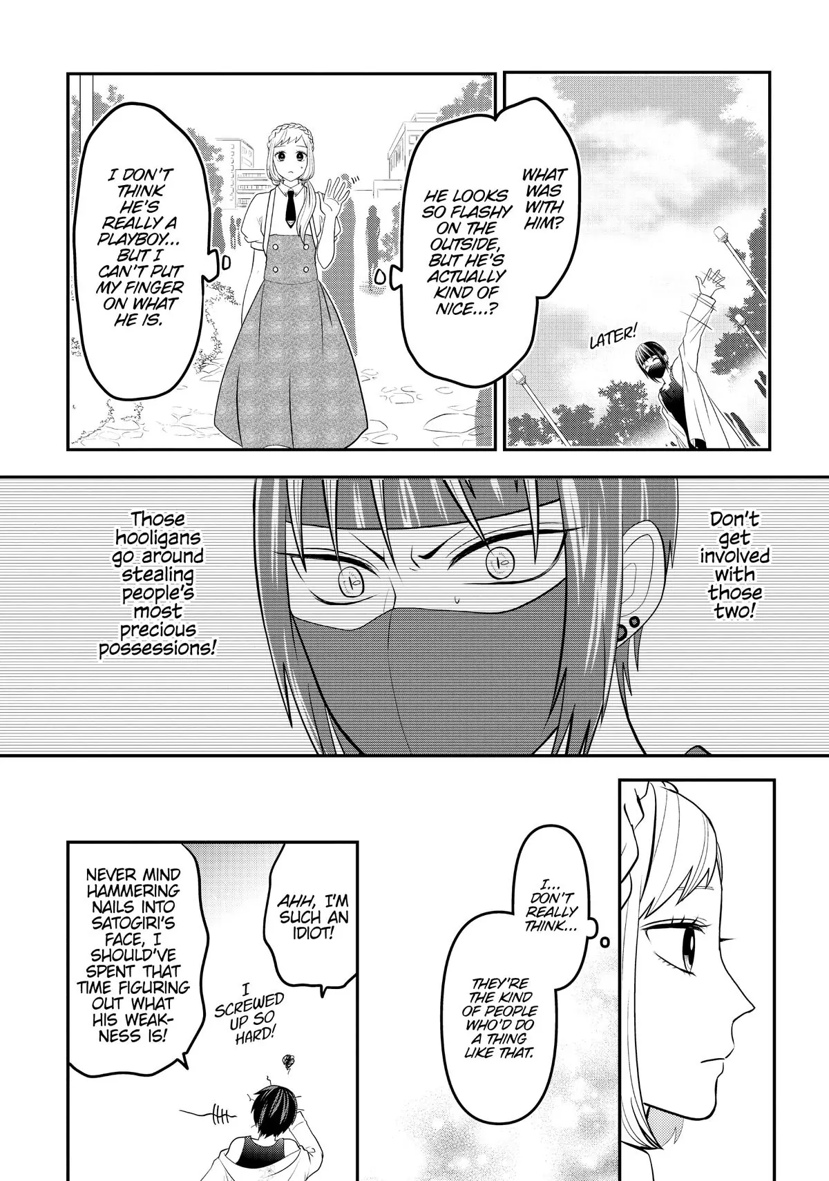 Josou Shite Mendoukusai Koto ni Natteru Nekura to Yankee no Ryou Kataomoi Chapter 52 - page 9
