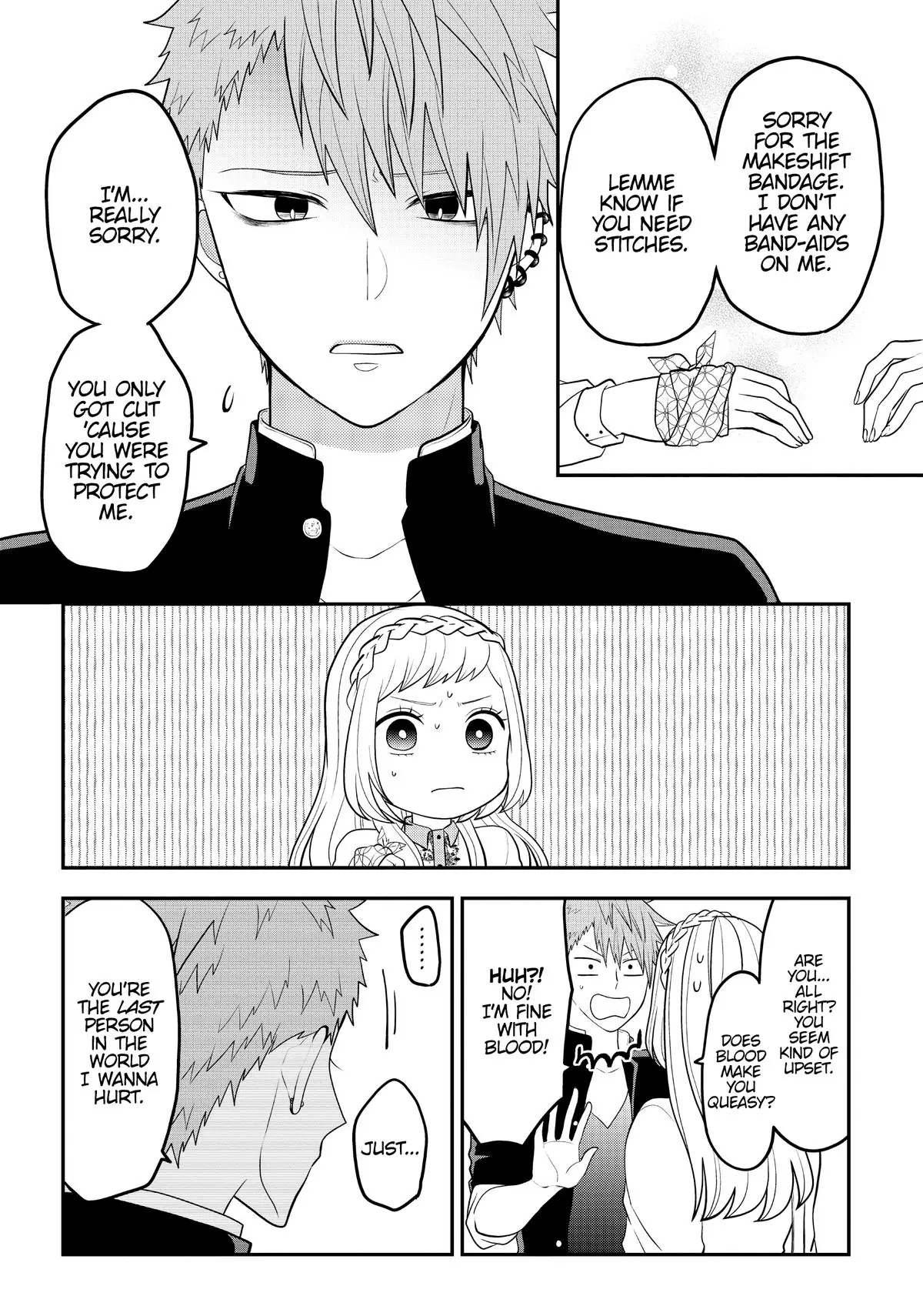 Josou Shite Mendoukusai Koto ni Natteru Nekura to Yankee no Ryou Kataomoi Chapter 54 - page 4