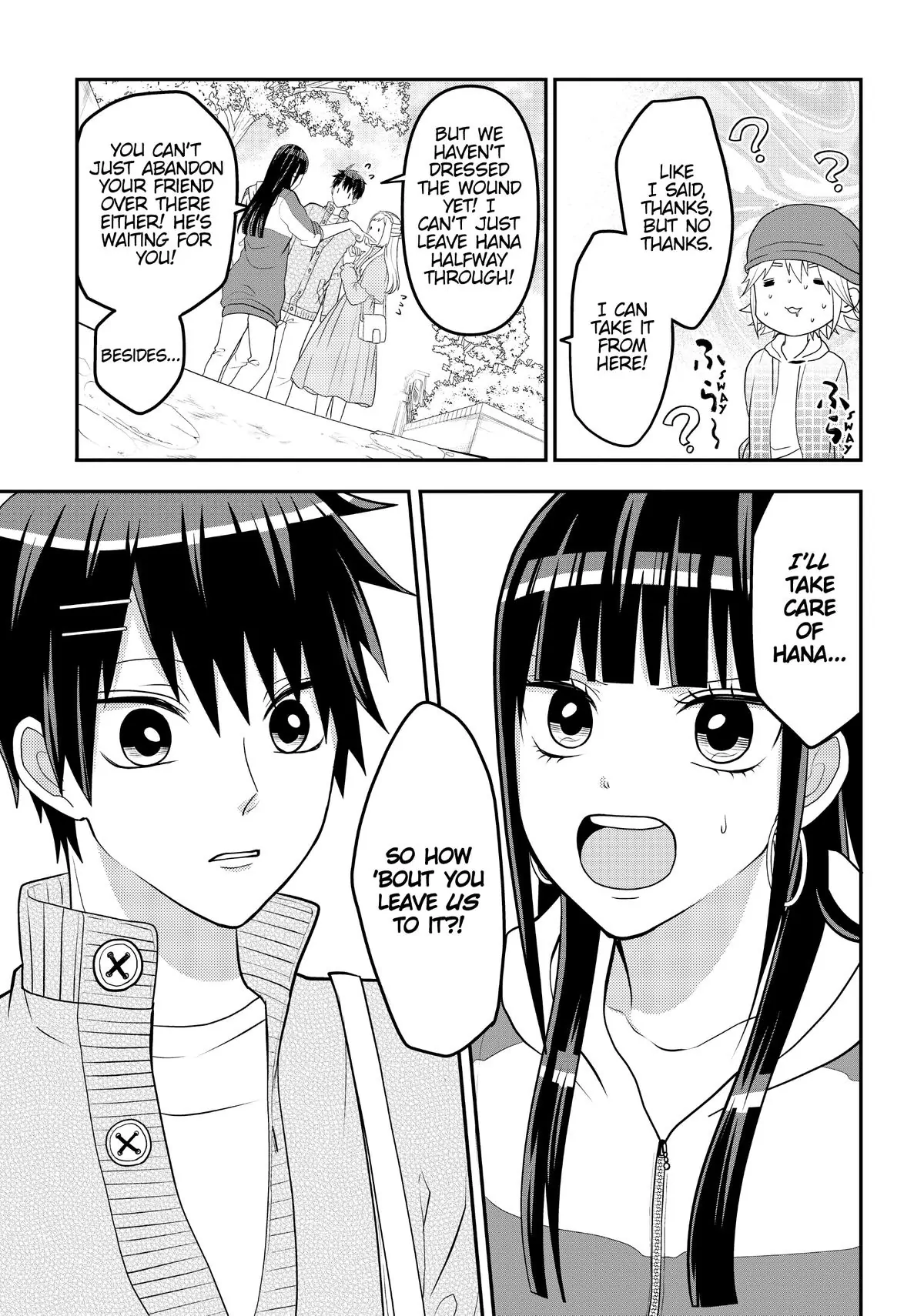 Josou Shite Mendoukusai Koto ni Natteru Nekura to Yankee no Ryou Kataomoi Chapter 56 - page 5