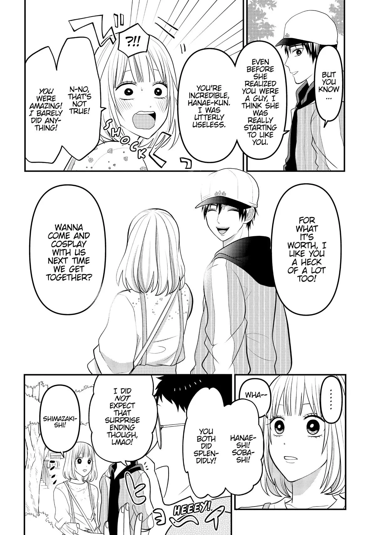 Josou Shite Mendoukusai Koto ni Natteru Nekura to Yankee no Ryou Kataomoi Chapter 58.3 - page 10