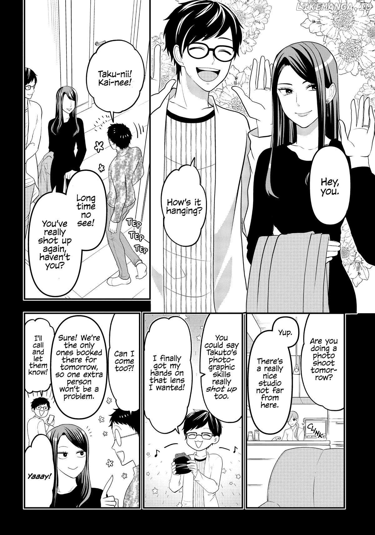 Josou Shite Mendoukusai Koto ni Natteru Nekura to Yankee no Ryou Kataomoi Chapter 58.6 - page 2