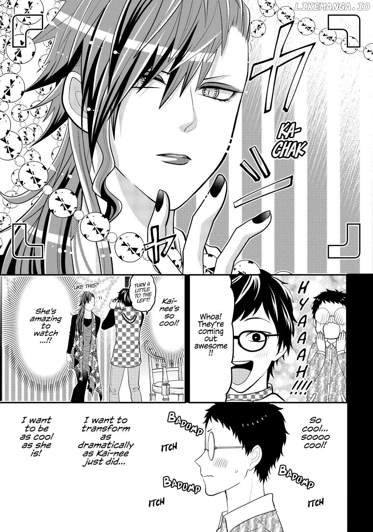 Josou Shite Mendoukusai Koto ni Natteru Nekura to Yankee no Ryou Kataomoi Chapter 58.6 - page 7
