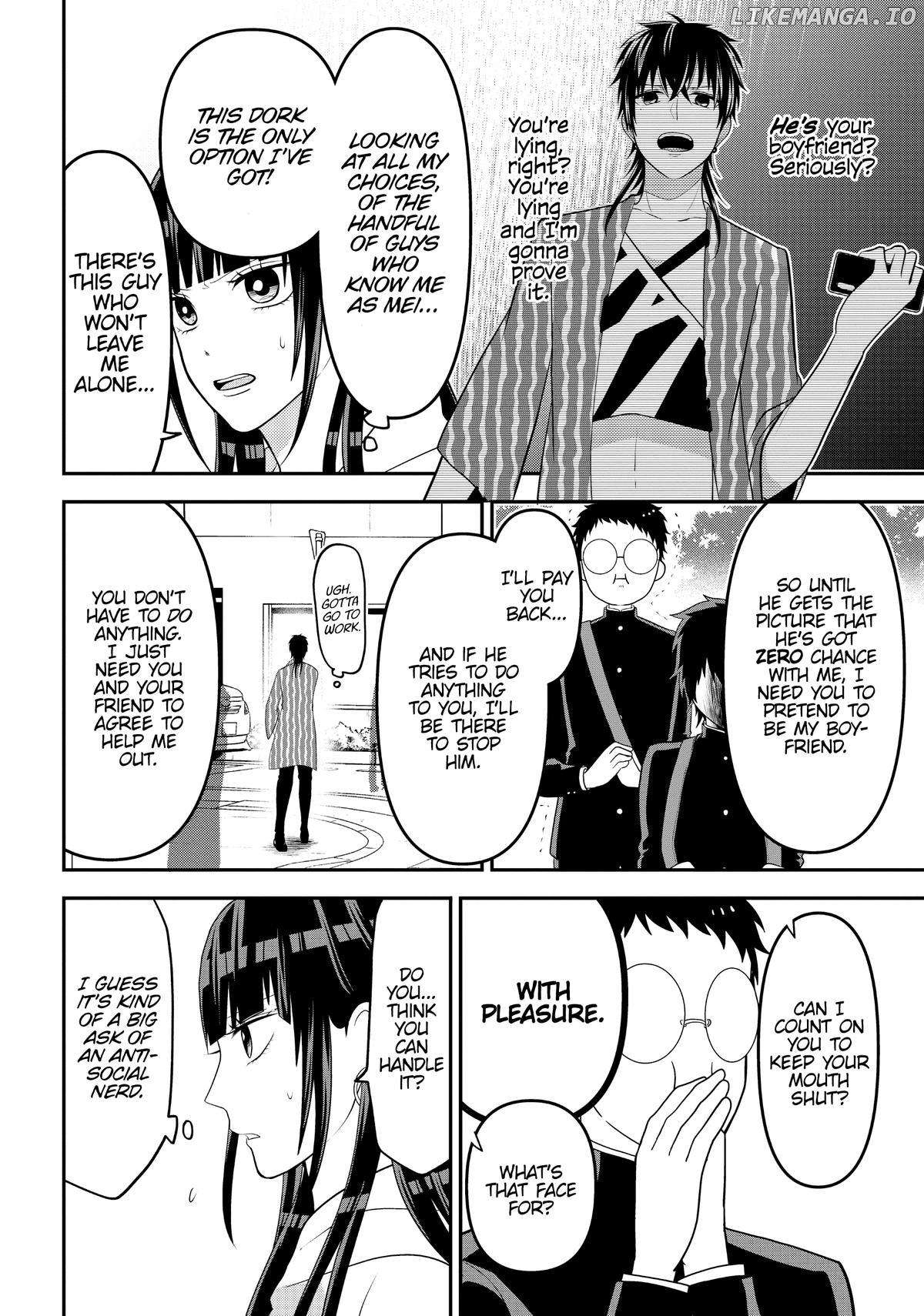 Josou Shite Mendoukusai Koto ni Natteru Nekura to Yankee no Ryou Kataomoi Chapter 59 - page 9