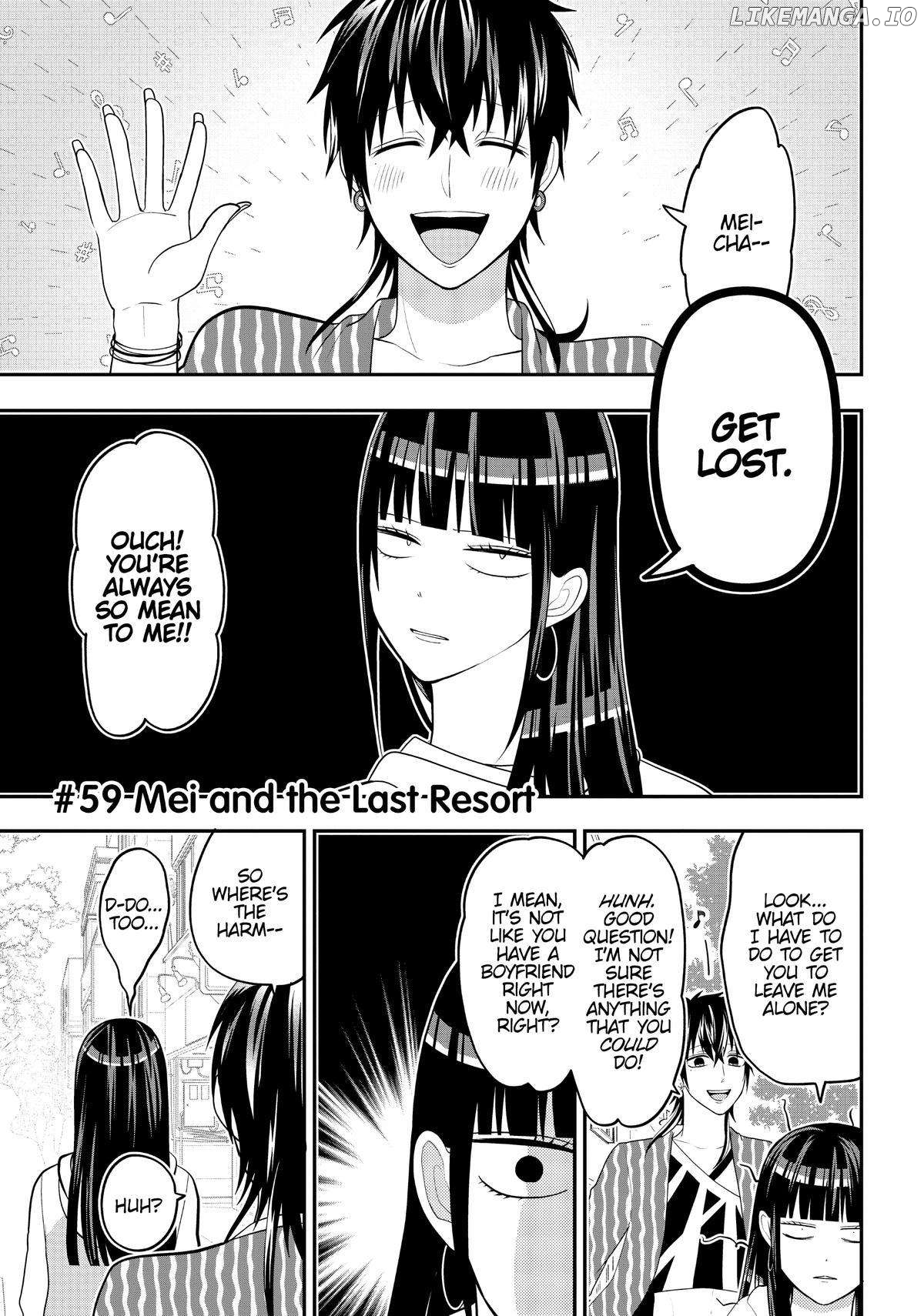 Josou Shite Mendoukusai Koto ni Natteru Nekura to Yankee no Ryou Kataomoi Chapter 59 - page 4