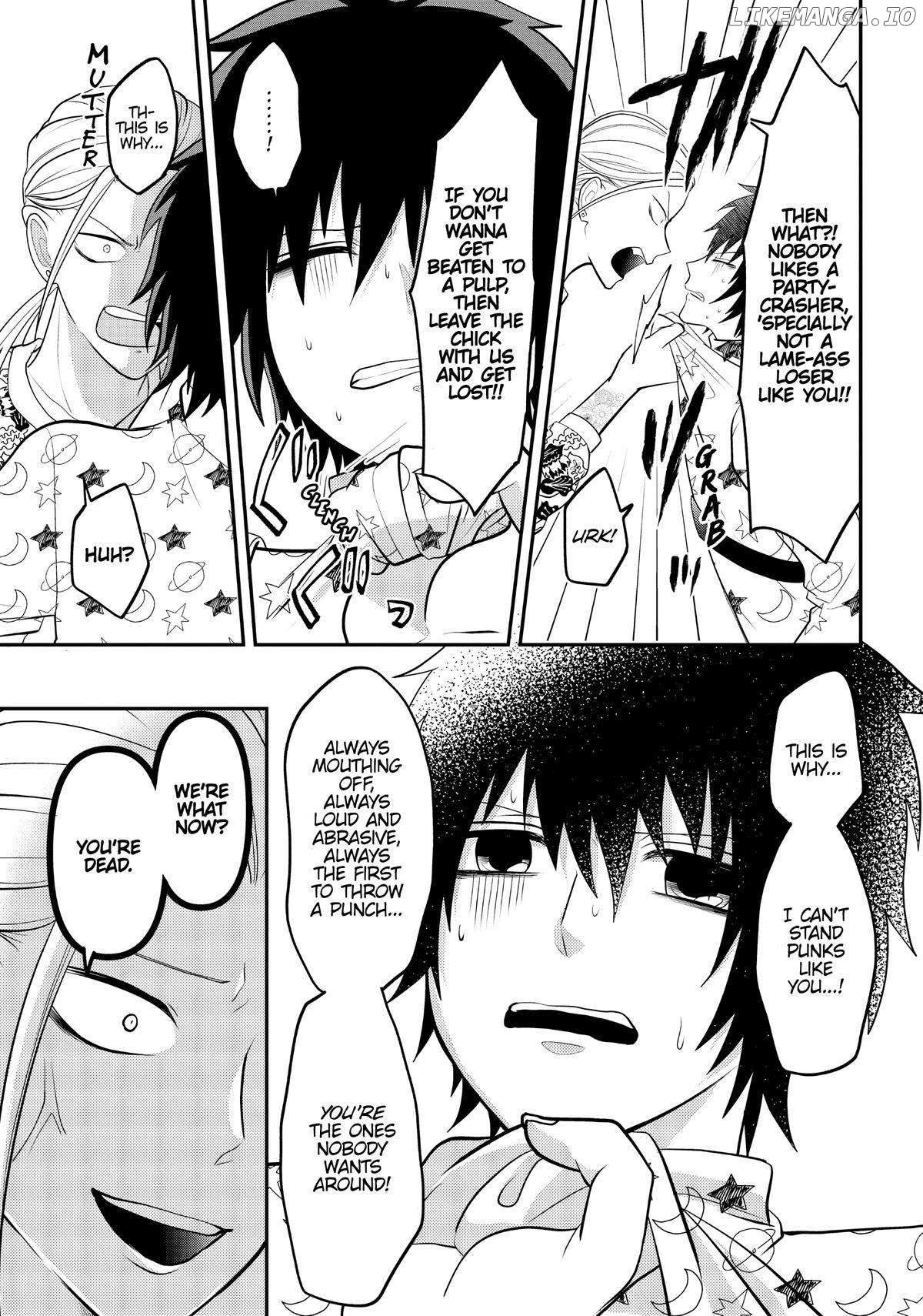 Josou Shite Mendoukusai Koto ni Natteru Nekura to Yankee no Ryou Kataomoi Chapter 60 - page 9