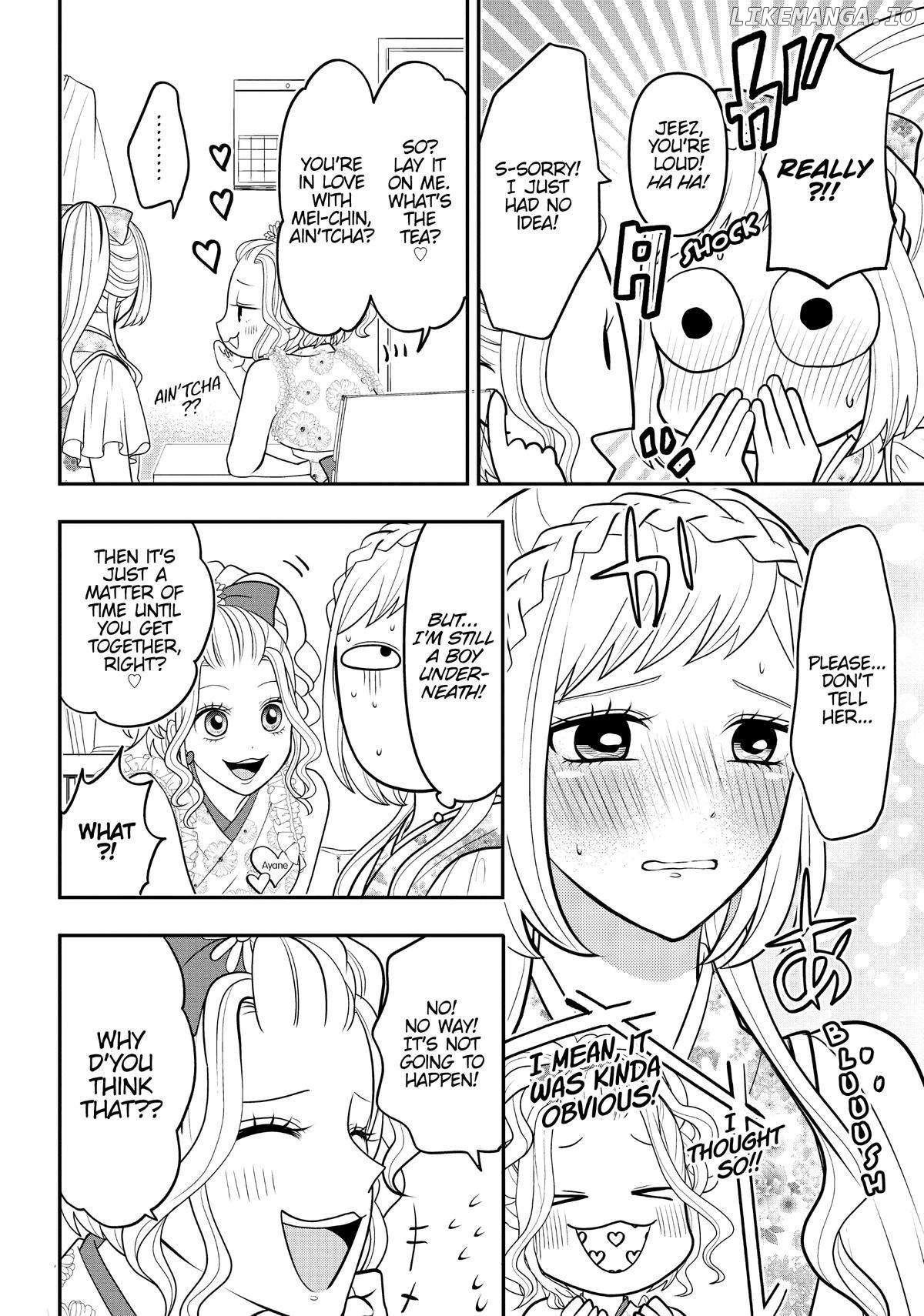 Josou Shite Mendoukusai Koto ni Natteru Nekura to Yankee no Ryou Kataomoi Chapter 68.5 - page 12
