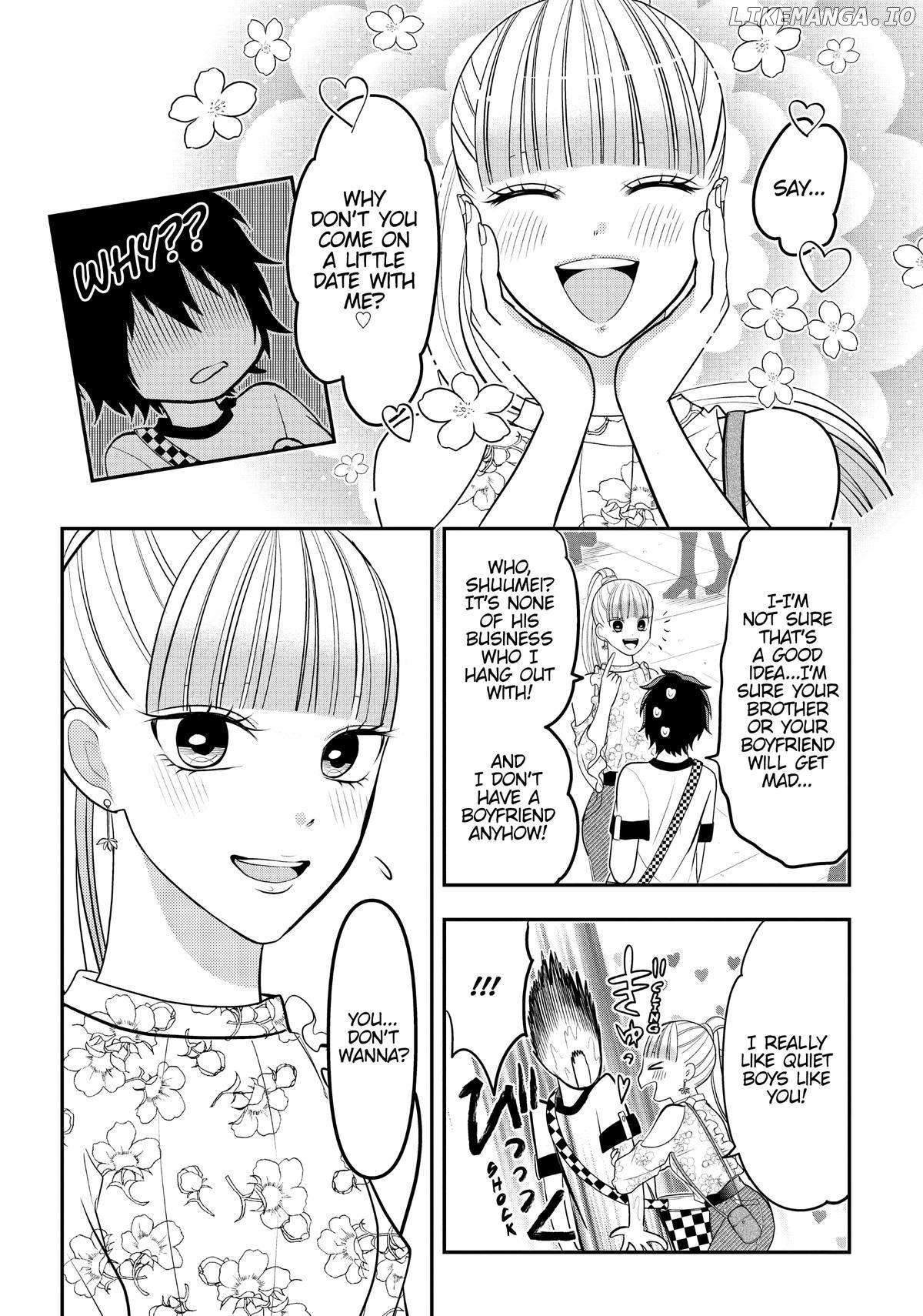Josou Shite Mendoukusai Koto ni Natteru Nekura to Yankee no Ryou Kataomoi Chapter 68.5 - page 2