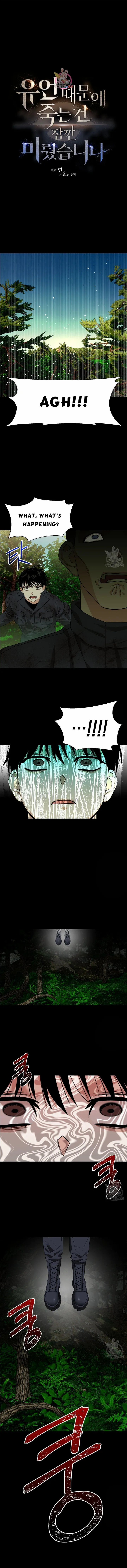 Death Delayed For A Short Time Because Of The Will chapter 12 - page 1