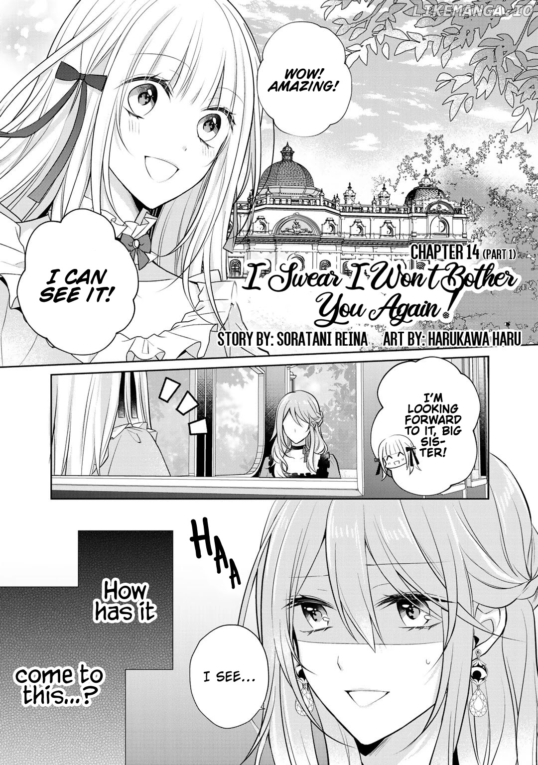 I Swear I Won’t Bother You Again! chapter 14.1 - page 3