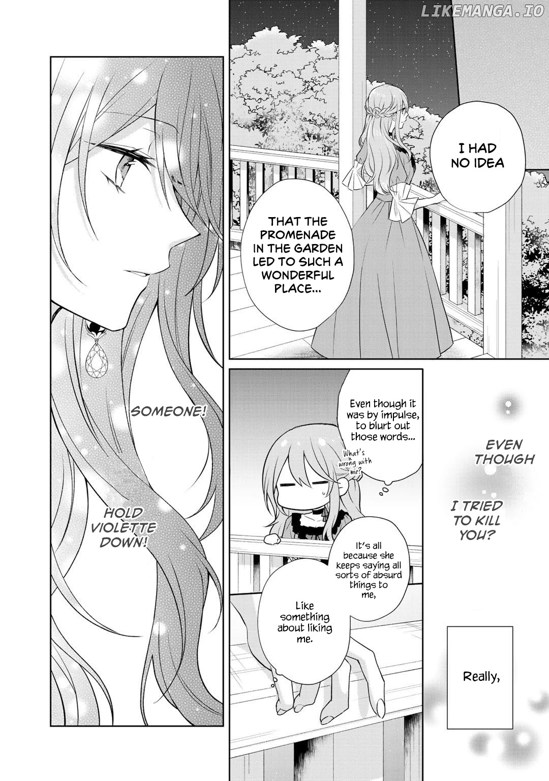 I Swear I Won’t Bother You Again! chapter 14.2 - page 8
