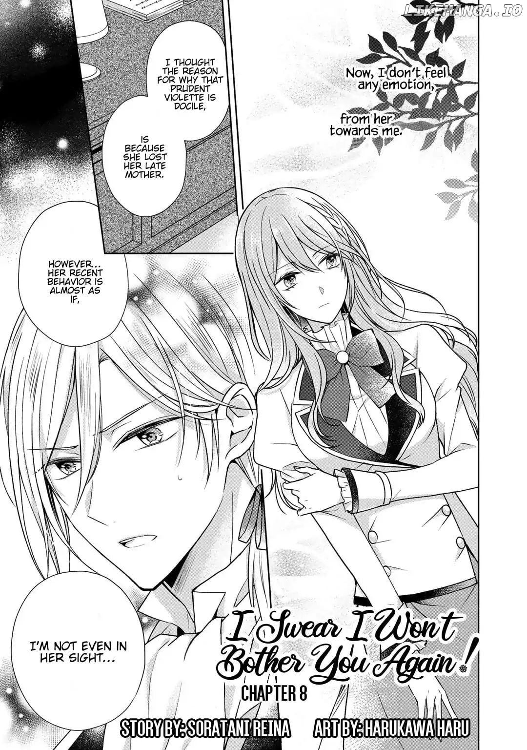 I Swear I Won’t Bother You Again! chapter 8 - page 2
