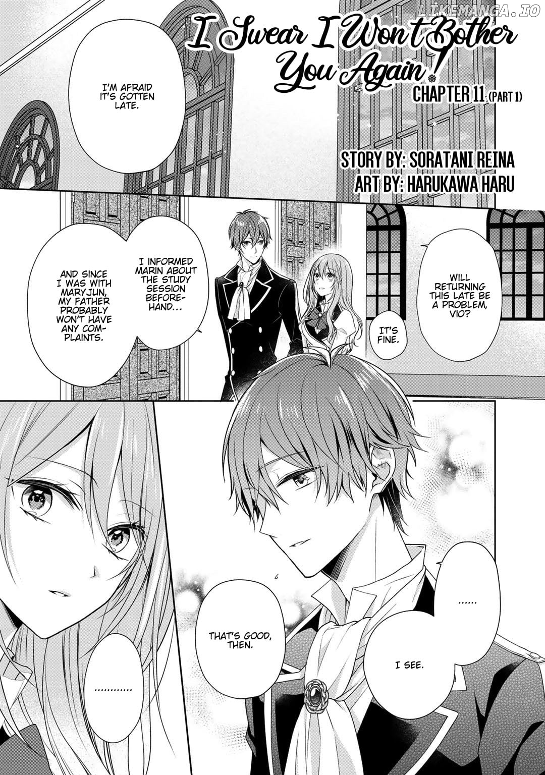 I Swear I Won’t Bother You Again! chapter 11.1 - page 2