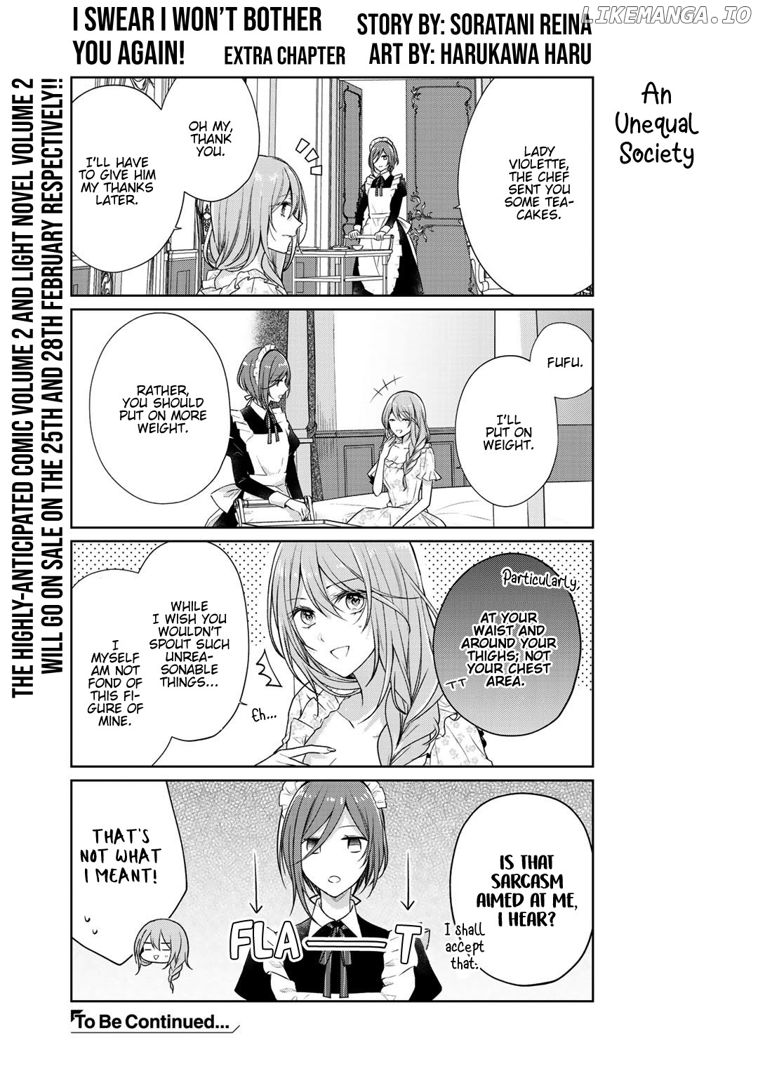 I Swear I Won’t Bother You Again! chapter 11.5 - page 2