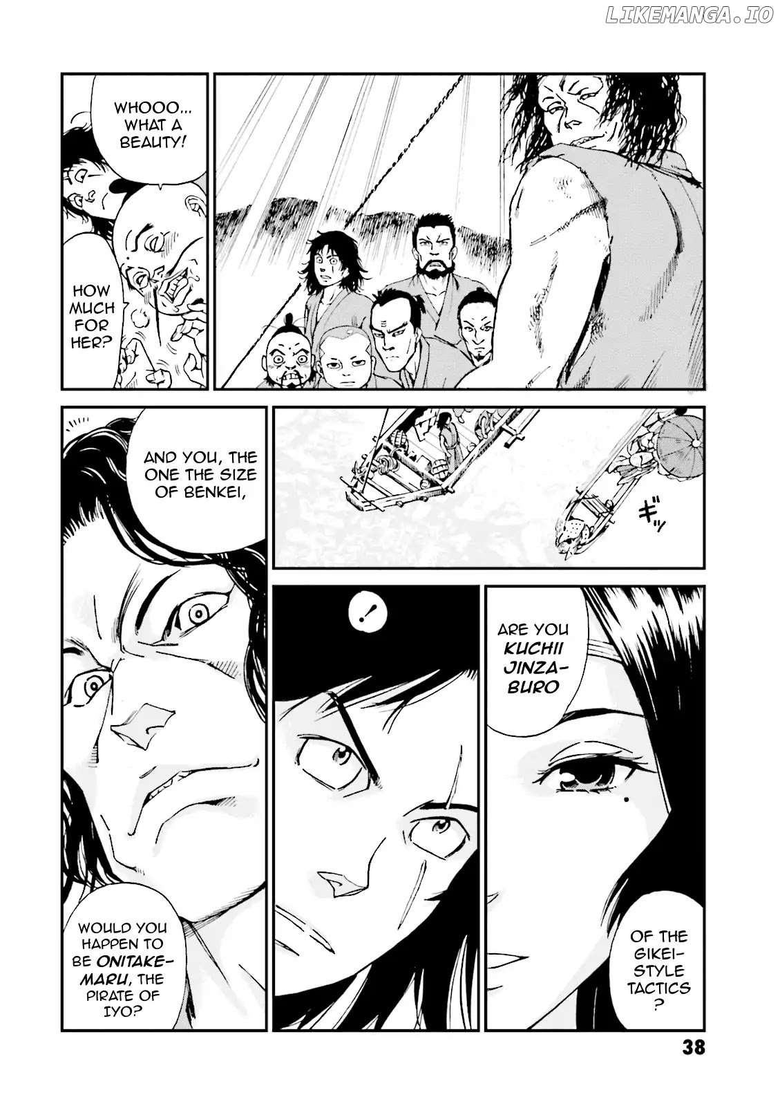 Angolmois: Record of the Mongol Invasion of Japan chapter 1 - page 38