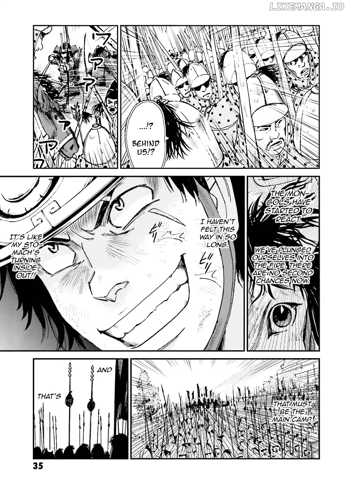 Angolmois: Record of the Mongol Invasion of Japan chapter 5 - page 37